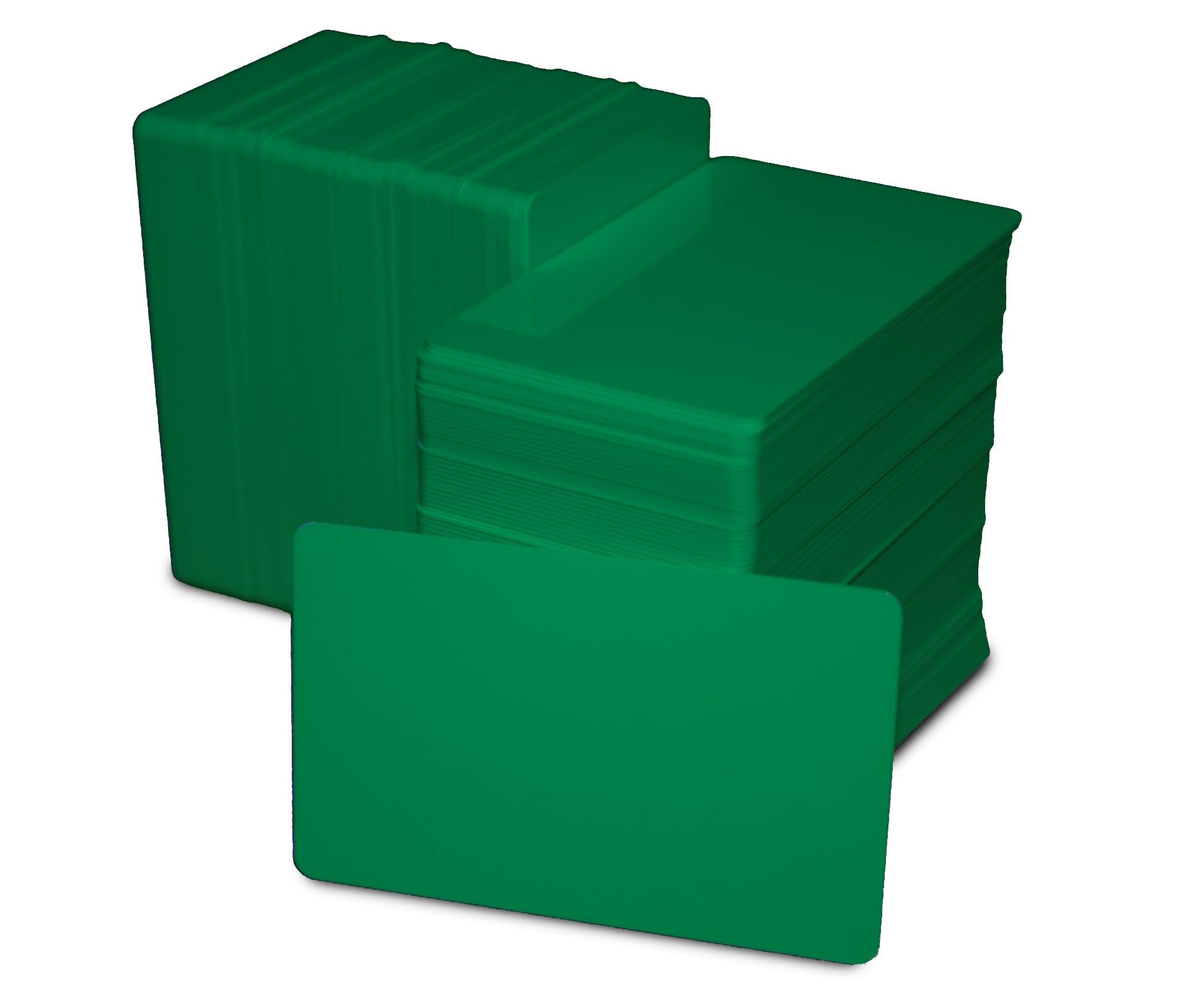 ACB Ltd: Blank PVC Plastic ID Cards x 100 (Green)