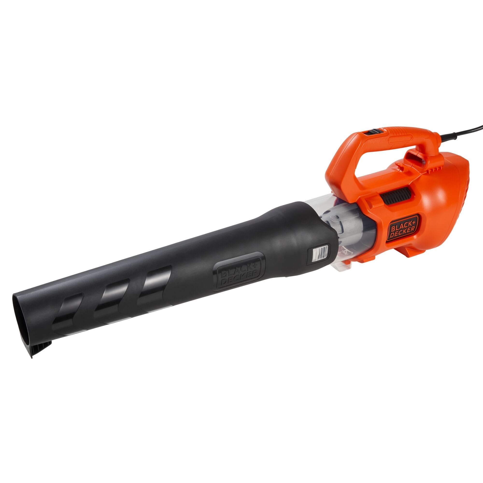 BLACK + DECKER Electric Leaf Blower, Hand Held Blowers for Lawn Care, Up to 450 CFM and 140 MPH Power, Axial, Lightweight, Corded (BEBL750)