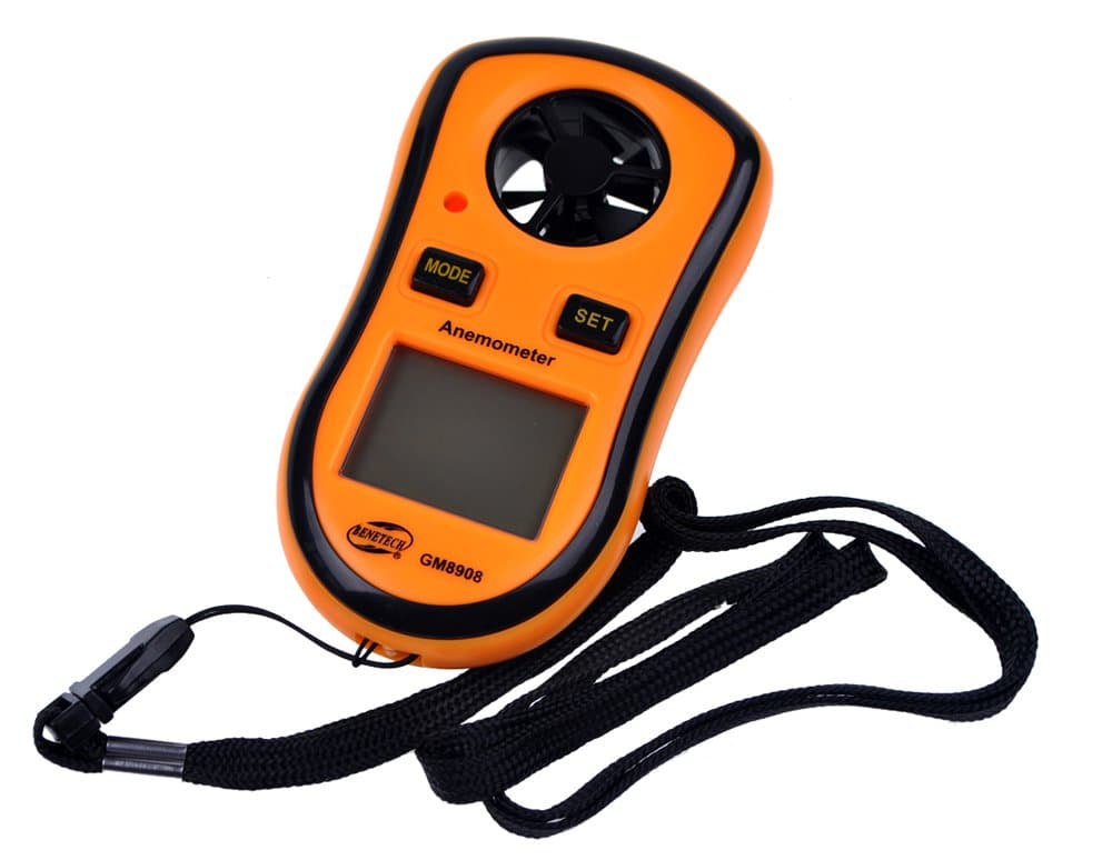 Wind Speed Anemometer Windmeter RC Glider, Plane, Paraglider. Powerkite Sailing