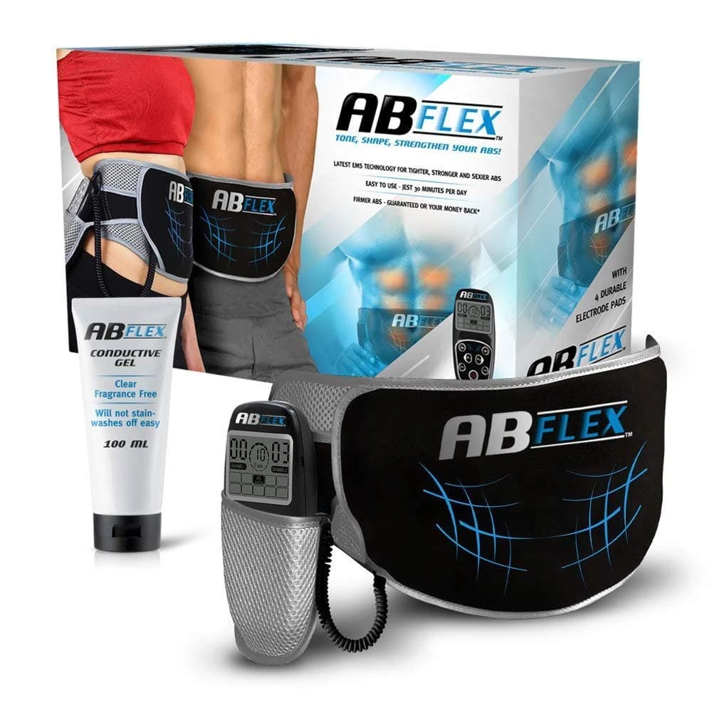 Ab Toning Belt and Ab Stimulator for Slender Toned Stomach Muscles, Remote for Quick and Easy Adjustments