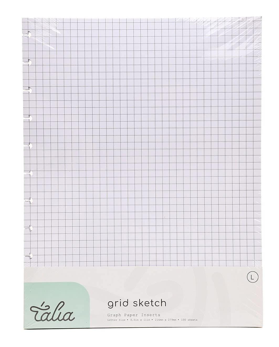 Discbound Notebook Refills (Grid Pages, Letter (8.5in x 11in))