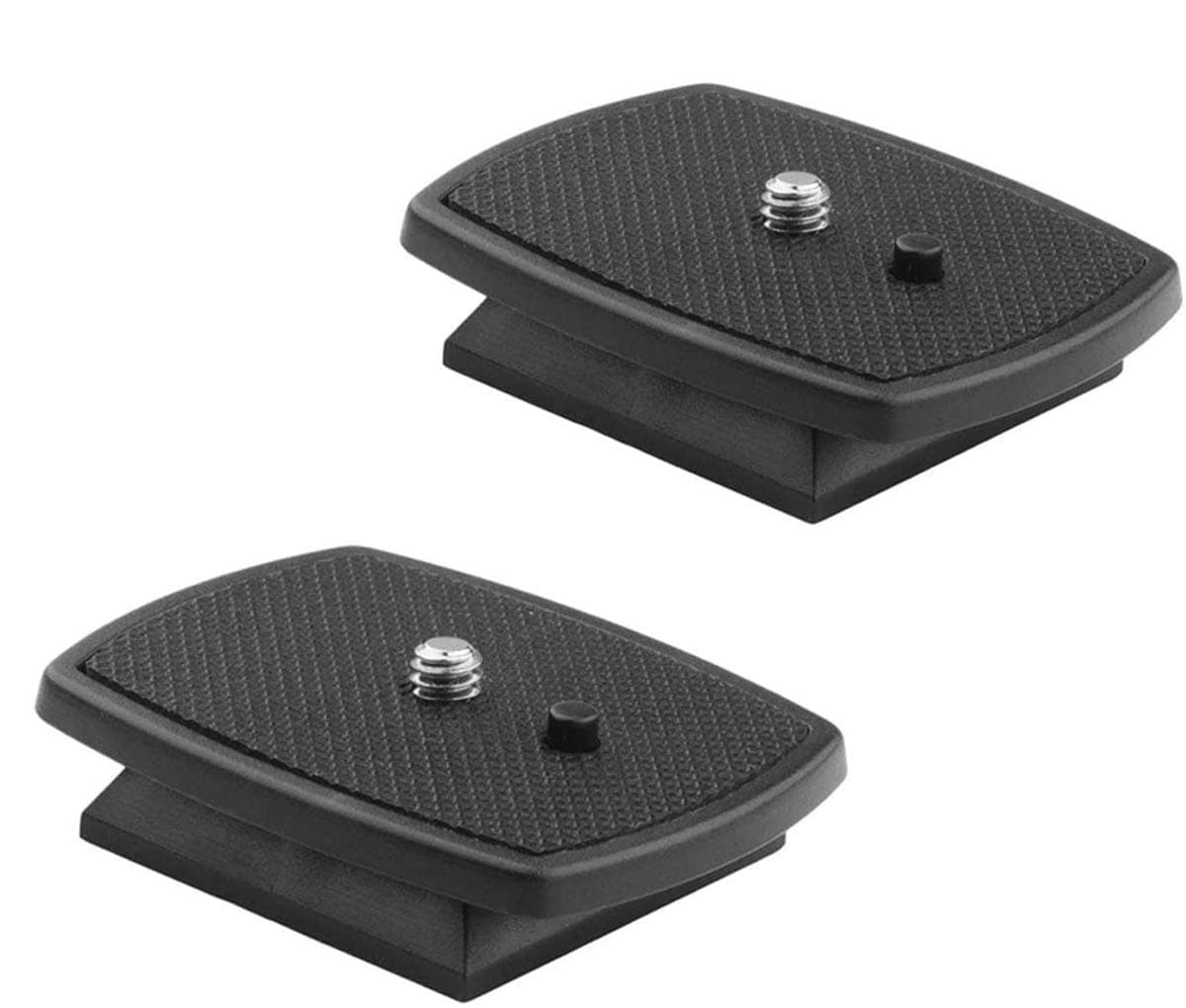 Mini Quick Release Plate QR Plate Replacement for Sony VCT-60AV, VCT-D580RM, VCT-D680RM, VCT-R640 and More (2PCS Pack)