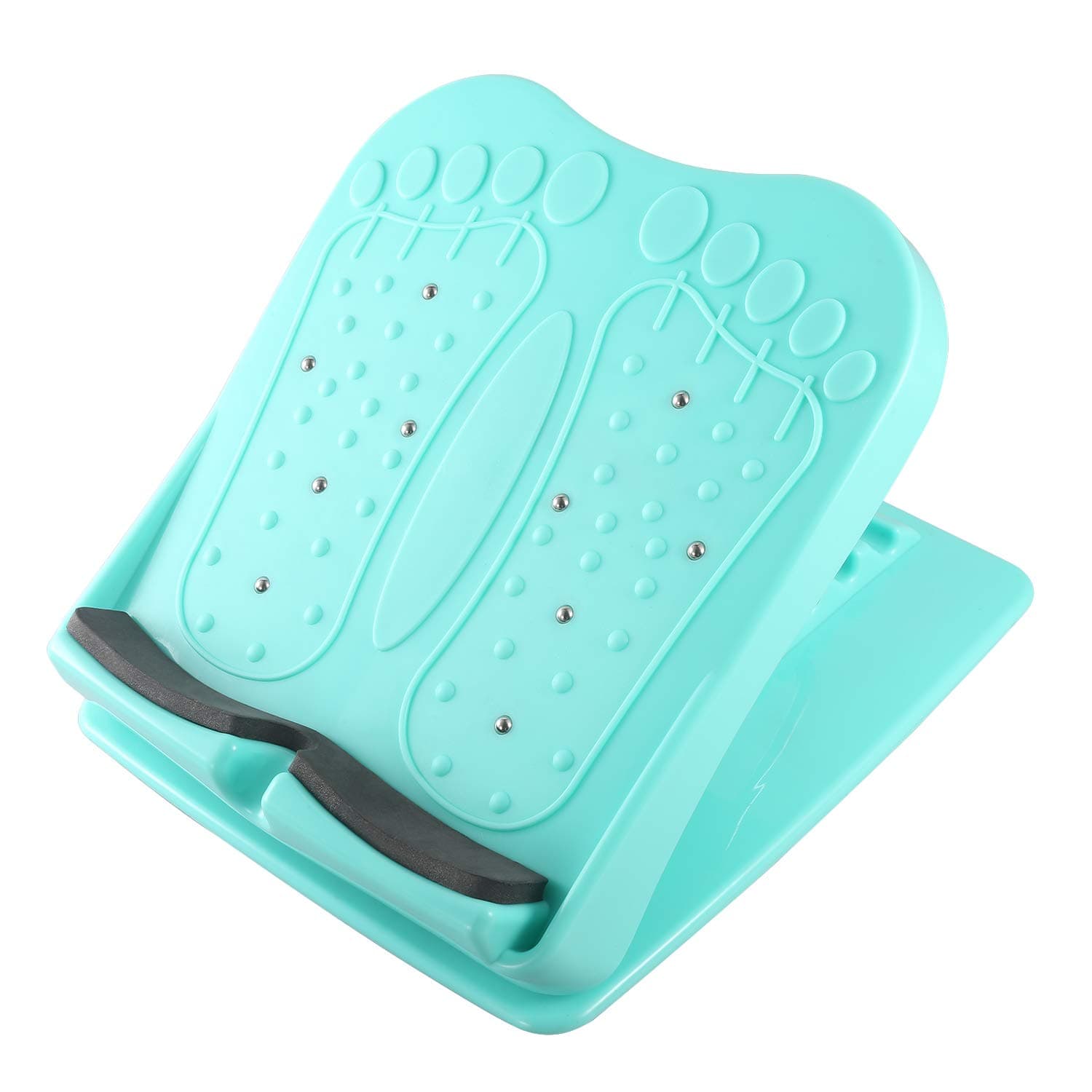 Foot Rest Under Desk | Foot Stool for Working at Office and Home, Ergonomic Design, tilt Adjustable, Non-Slip, Effectively Relieve Fatigue and Pressure (Blue, 11#)