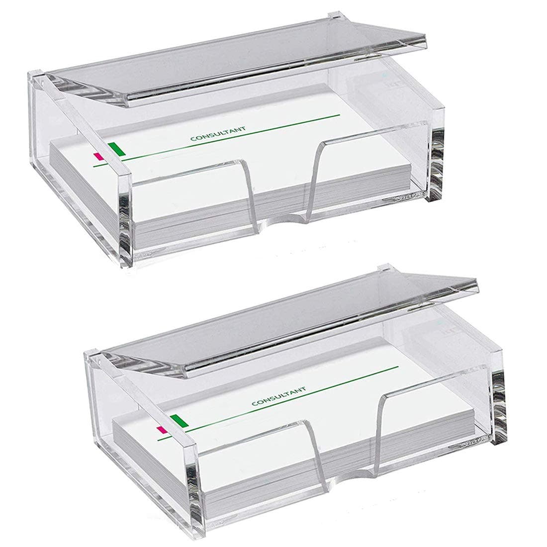 panku Card Holder Display Stand For Office Desk (Pack of 2)