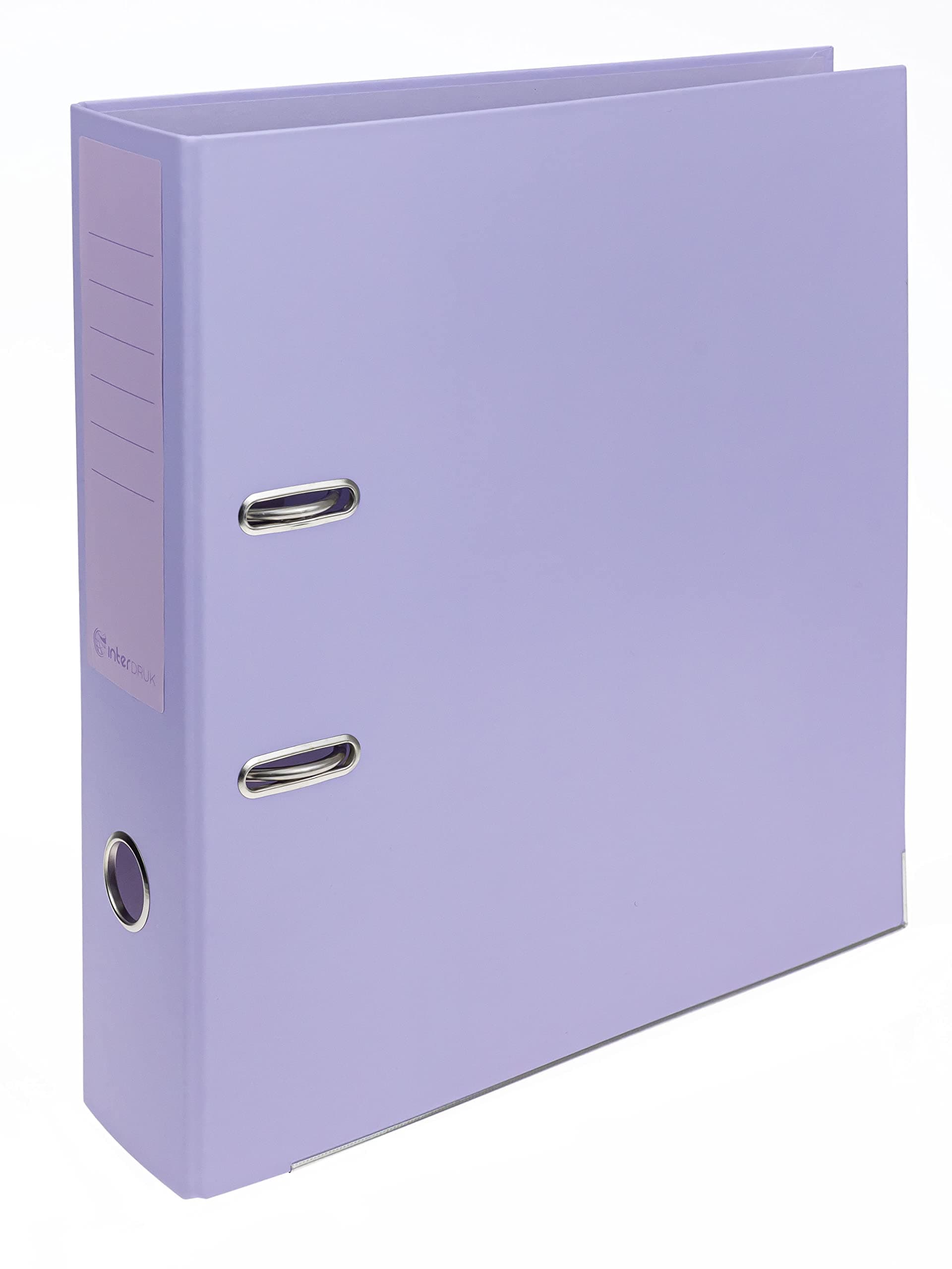 Lever Arch File A4 75 mm - Pastel Lilac