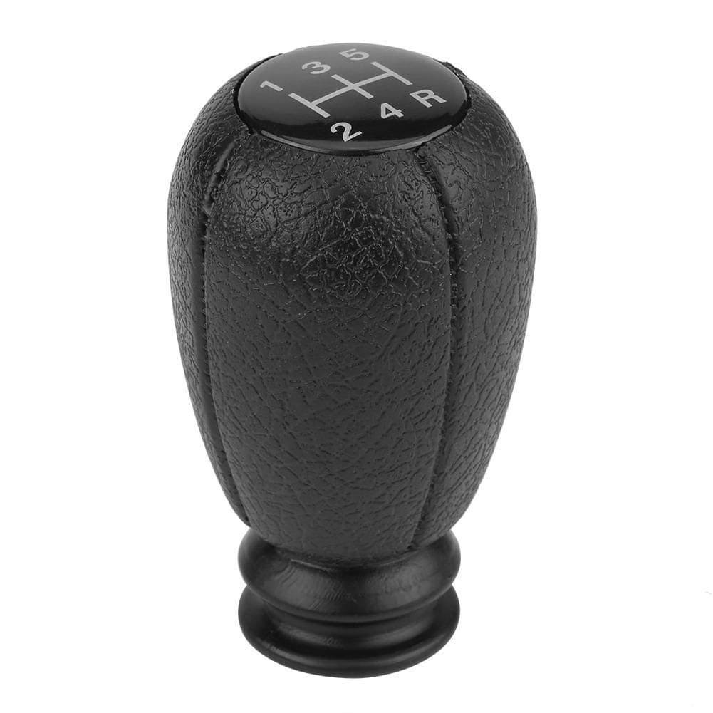 Keenso 5 Speed ABS Plastic Gear Shift Knob Head Gear Shift Knob Gaiter Gear Lever