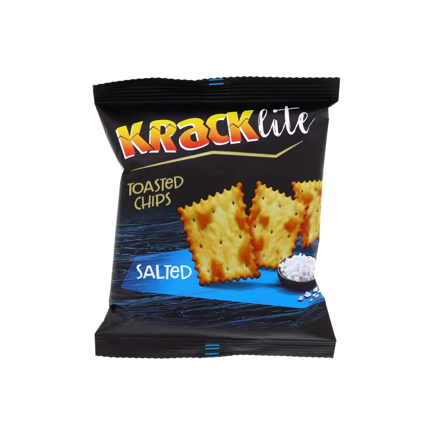 Kracklite, Toasted Chips, Salt, 12x26g