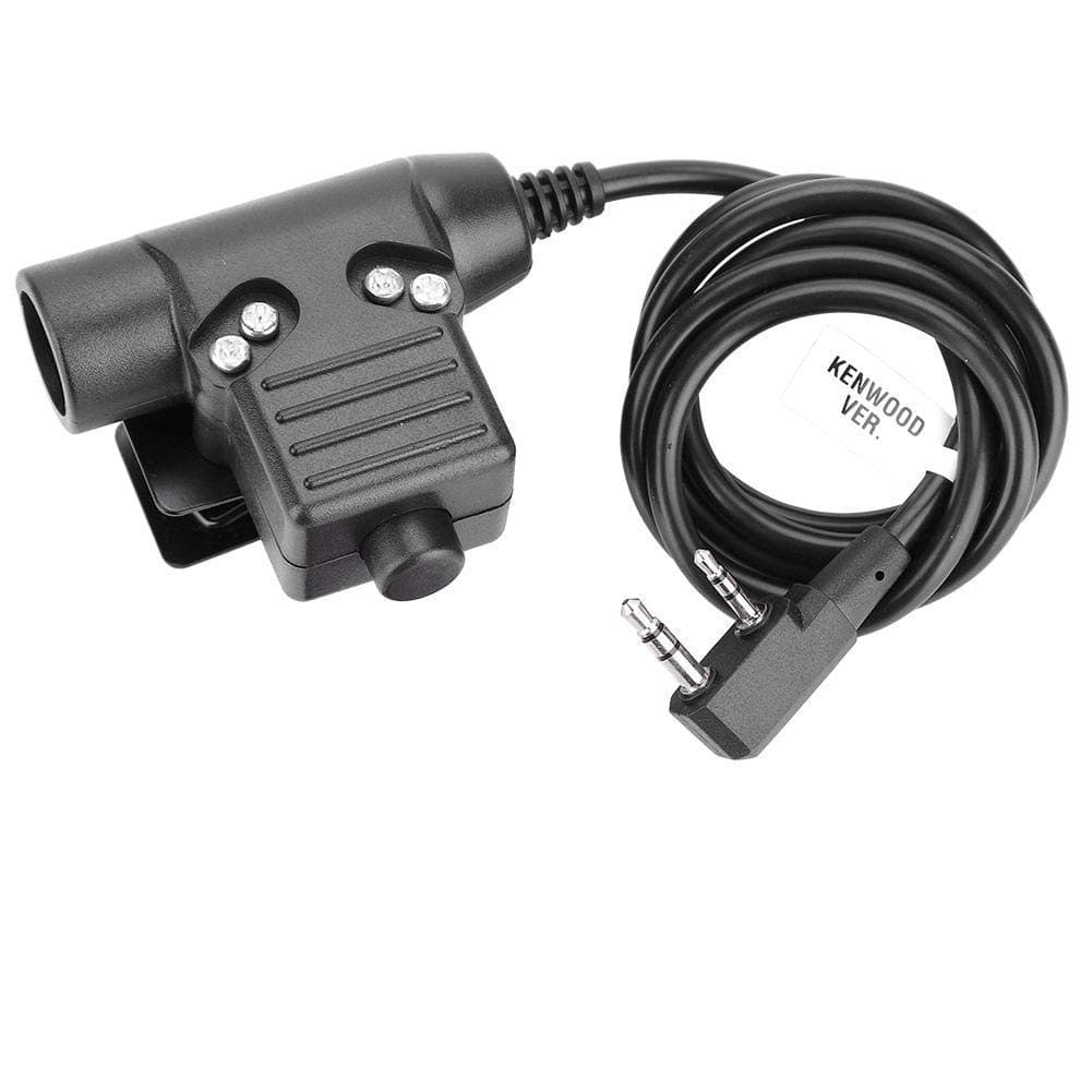 Armorwerx U94 PTT System Compatible with Baofeng UV-5R, UV-82, etc. (Civilian Wired)