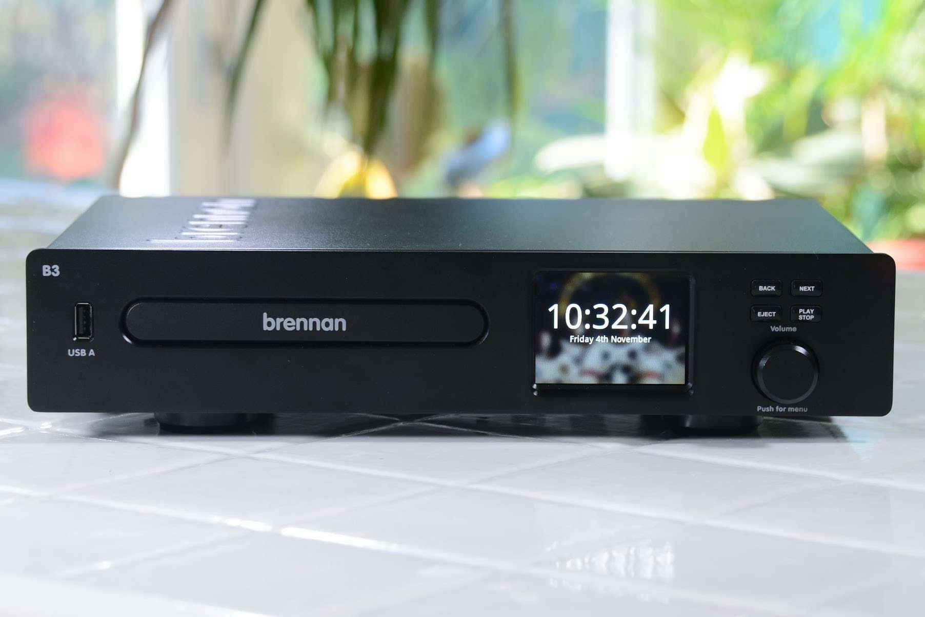 Brennan B3 (2TB Black) Hifi - Hard disk CD ripper & recorder, storage and player with Bluetooth, Compatible with Sonos, Internet Radio, Stereo Power amplifier, NAS, Wav, Lossless (FLAC) and MP3.