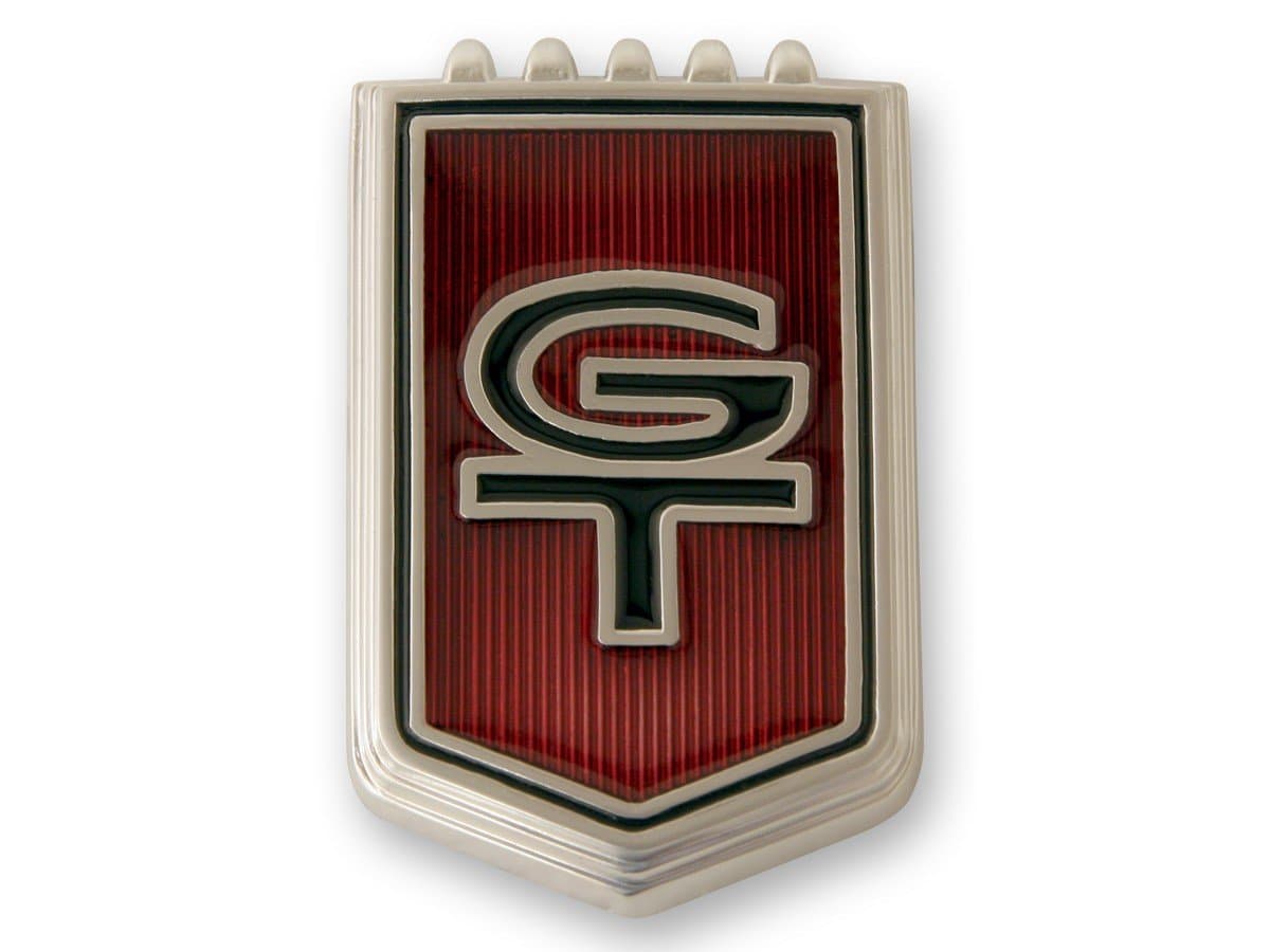 Scott Drake C6OZ-16098-B 1966 Fender GT Emblems