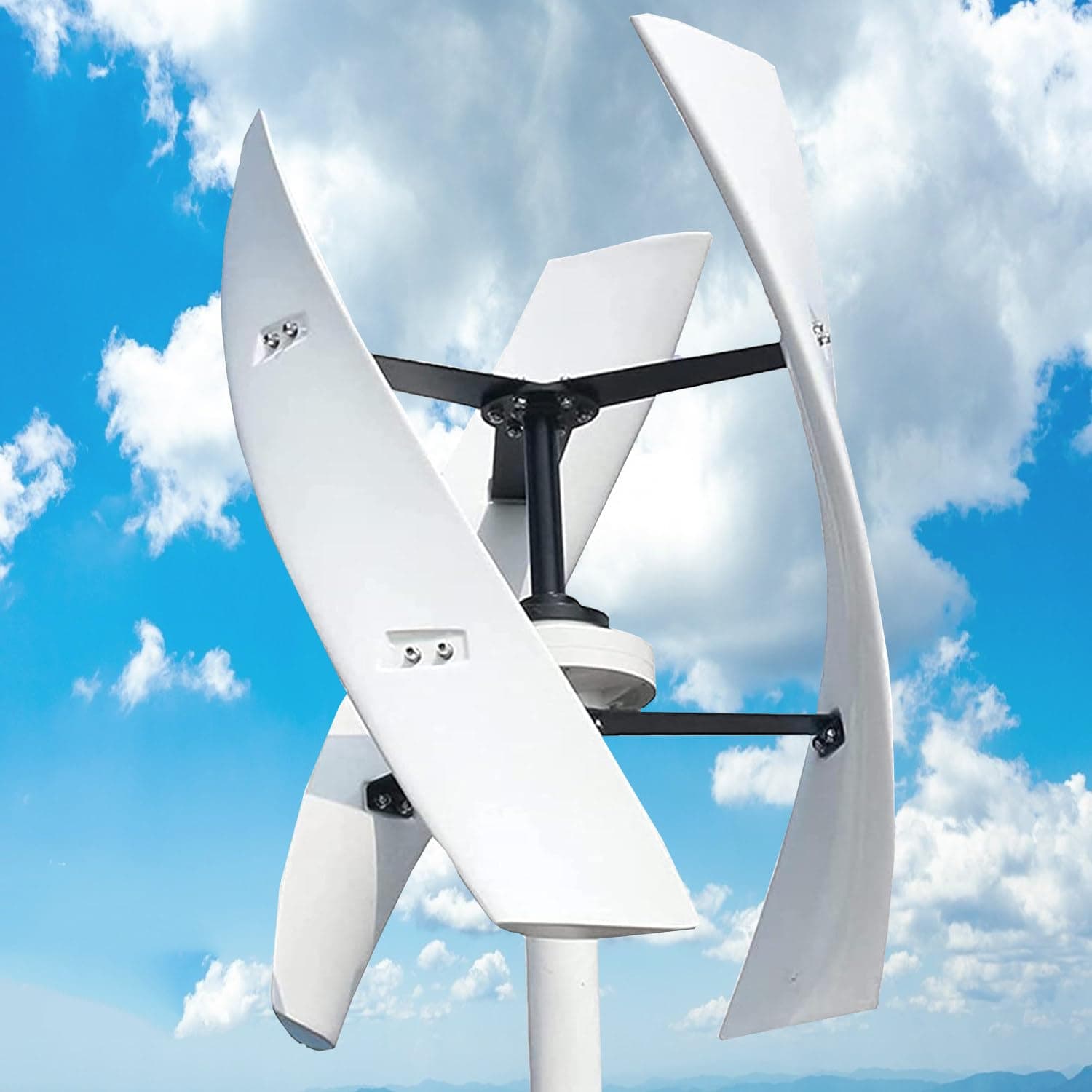 Wind Mill Generator Kit,Vertical Wind Turbine,Wind Turbine Generator Kit for Home,Wind Turbine Generator Kit,with Controller for Home,Business,Industrial Energy Supply,12V-9000W