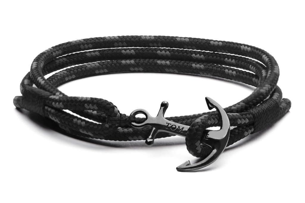 Bracelet Tom Hope Triple Black Taille M