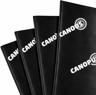 CANOPUS Car Sound Deadening Mat - 80 mil, 10 sqft, Butyl Sound Deadener for Trunk, Doors, Floor & Ceiling, Audio Dampening Material, Pack of 10 Sheets, Black