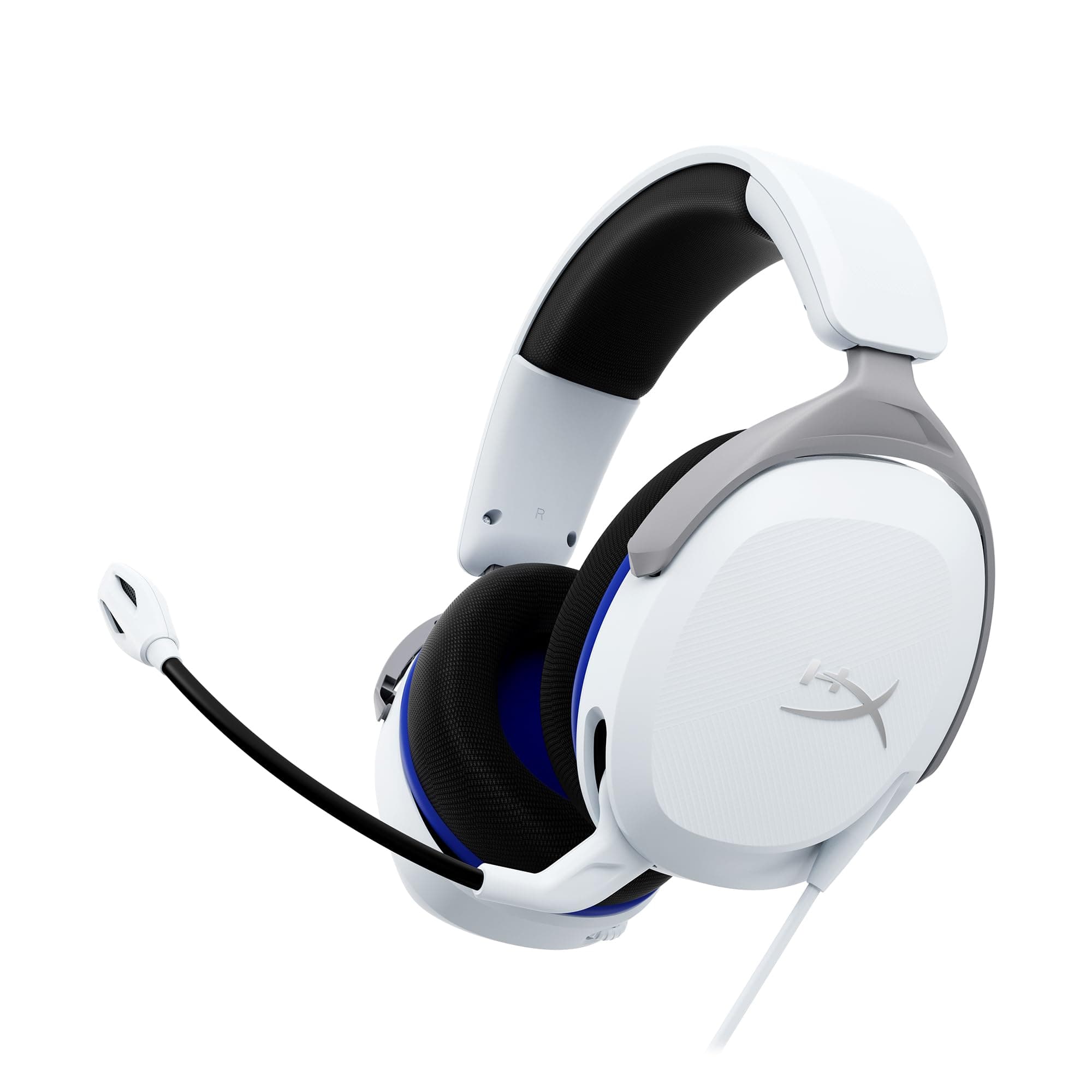 Cloud Stinger 2 Core - Gaming Headset for Playstation, Lightweight Over-Ear Headset with mic, Swivel-to-Mute Function, 40mm Drivers - White