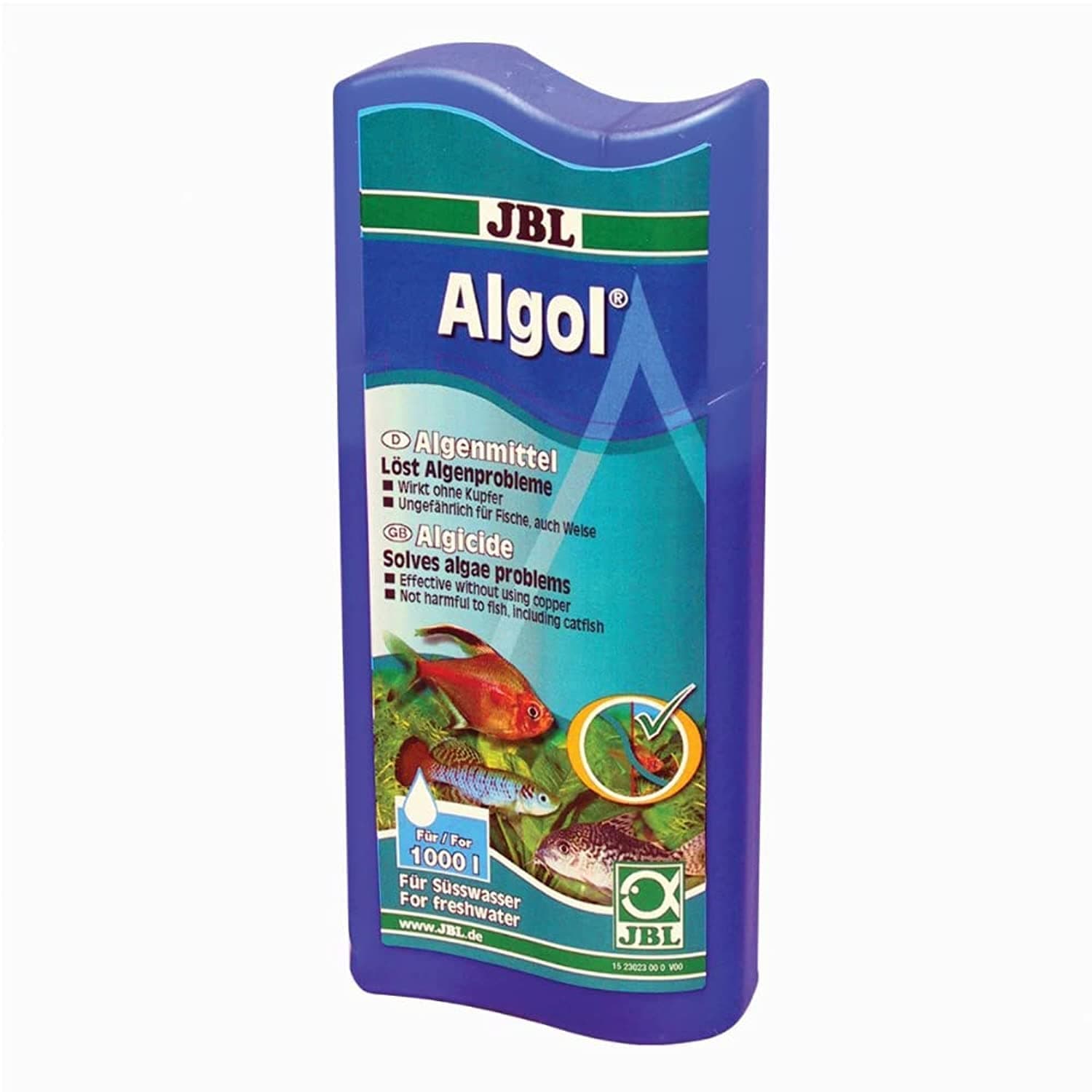 Jbl 2302300 Algol Water 250ml Conditioner To Combat Algae In Freshwater Aquariums