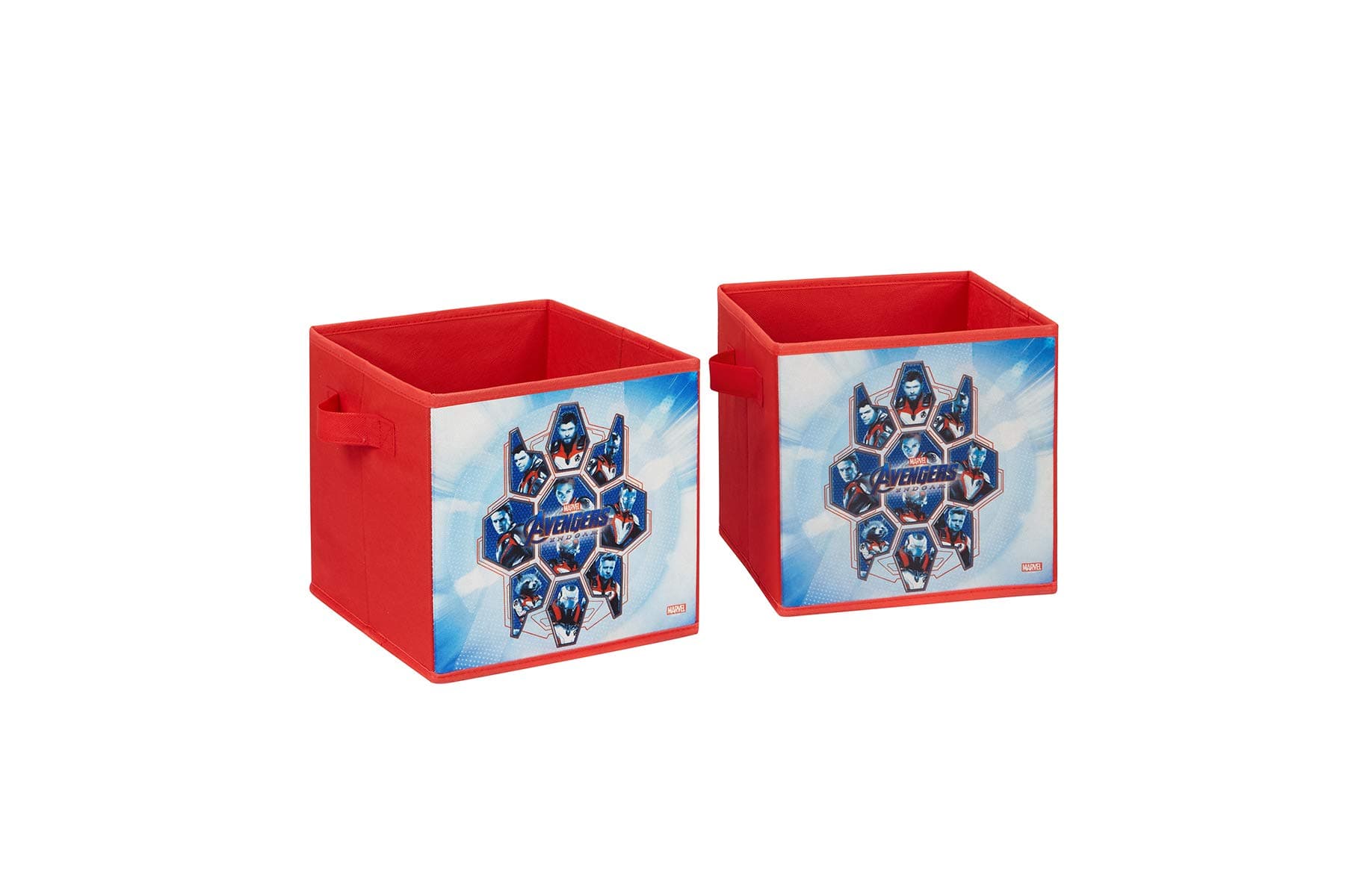 Fresh Home Elements Storage Toy, 9" Avengers Bin 2-Pack