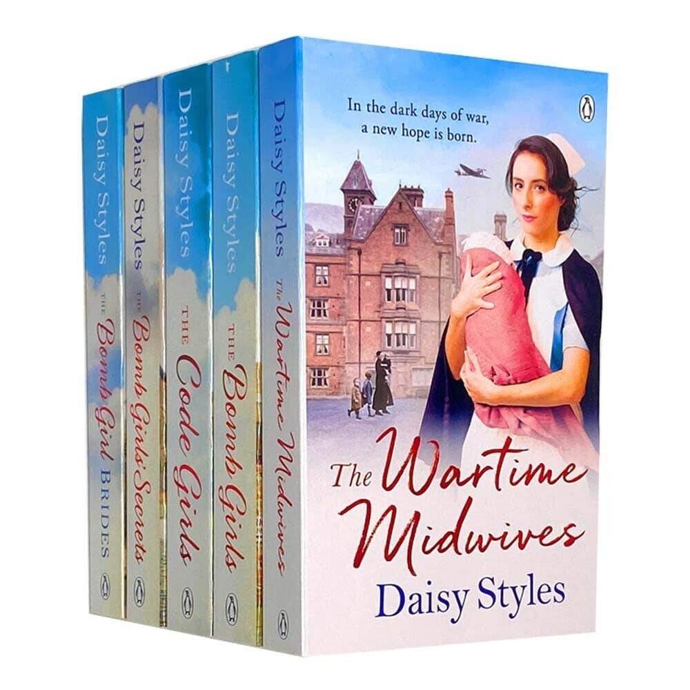 Daisy StylesDaisy Styles Collection 5 Books Set ( The Code Girls,The Wartime Midwives,The Bomb Girls,The Bomb Girls' Secrets,The Bomb Girl Brides)