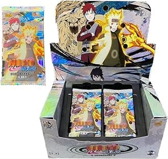 (Naru-to) Card Pack - Trading Card Booster Box Anime Game CCG Battle RPG / Trading Card Pack (18 Pack - 5 Cards/Pack)