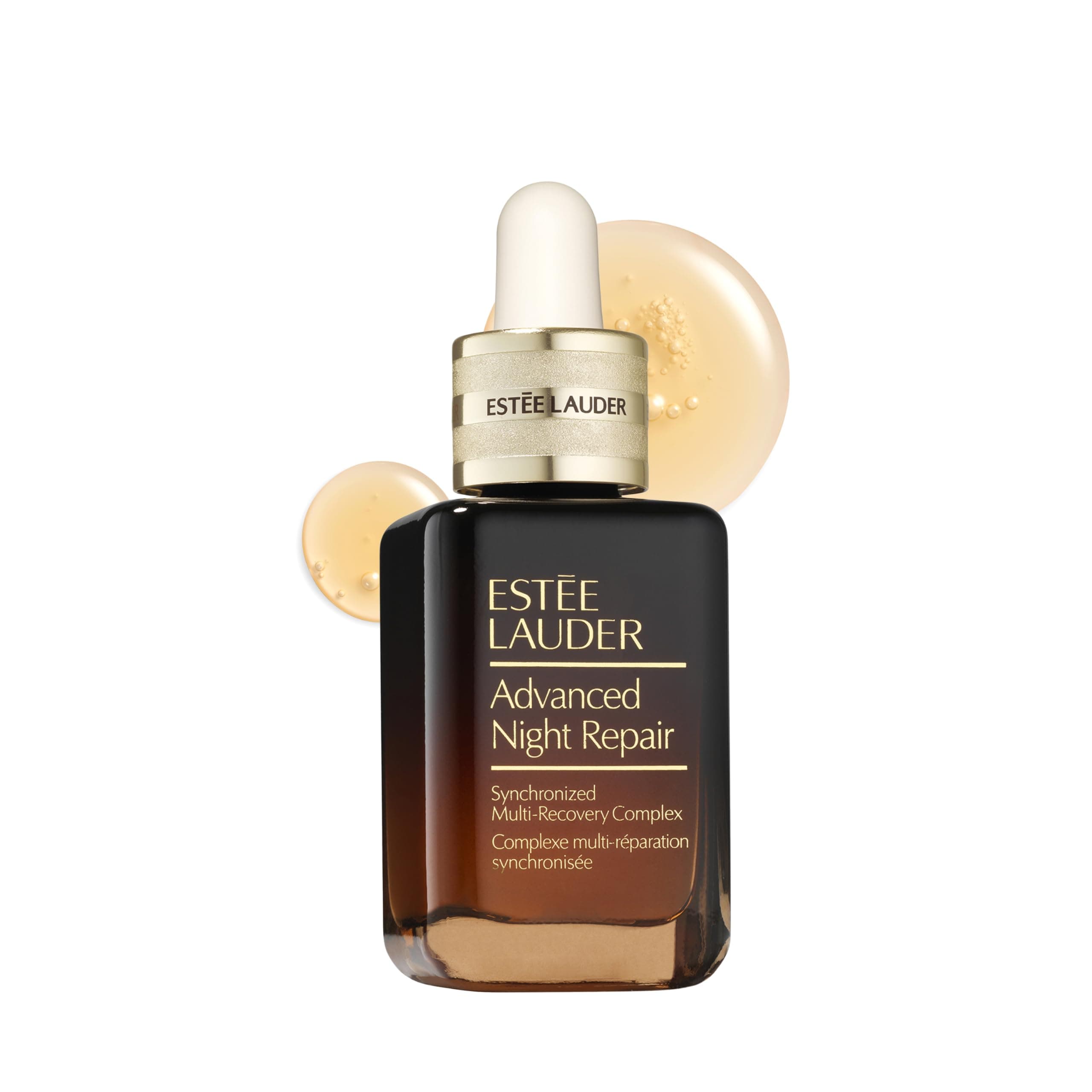 Advanced Night Repair Face Serum Synchronized Multi-Recovery Complex with Hyaluronic Acid & Peptides | Anti Aging & Hydrating