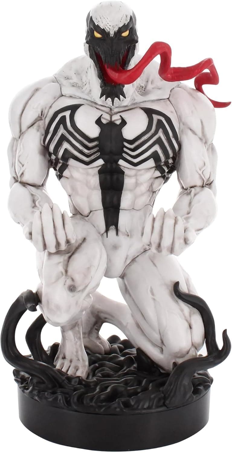 Exquisite Gaming Cable Guys Anti-Venom Controller Holder & Phone Stand, Marvel Collectible Figure, 8.5 in