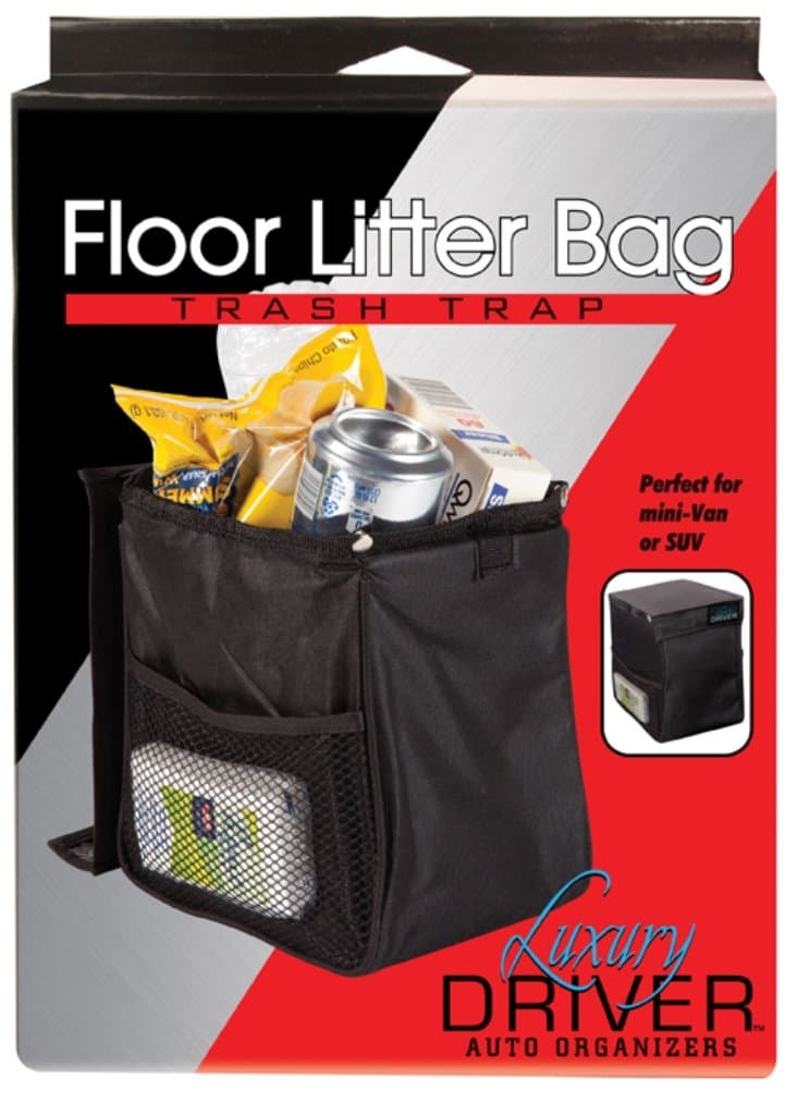 12503 Floor Litter Bag Trash Trap Organizer