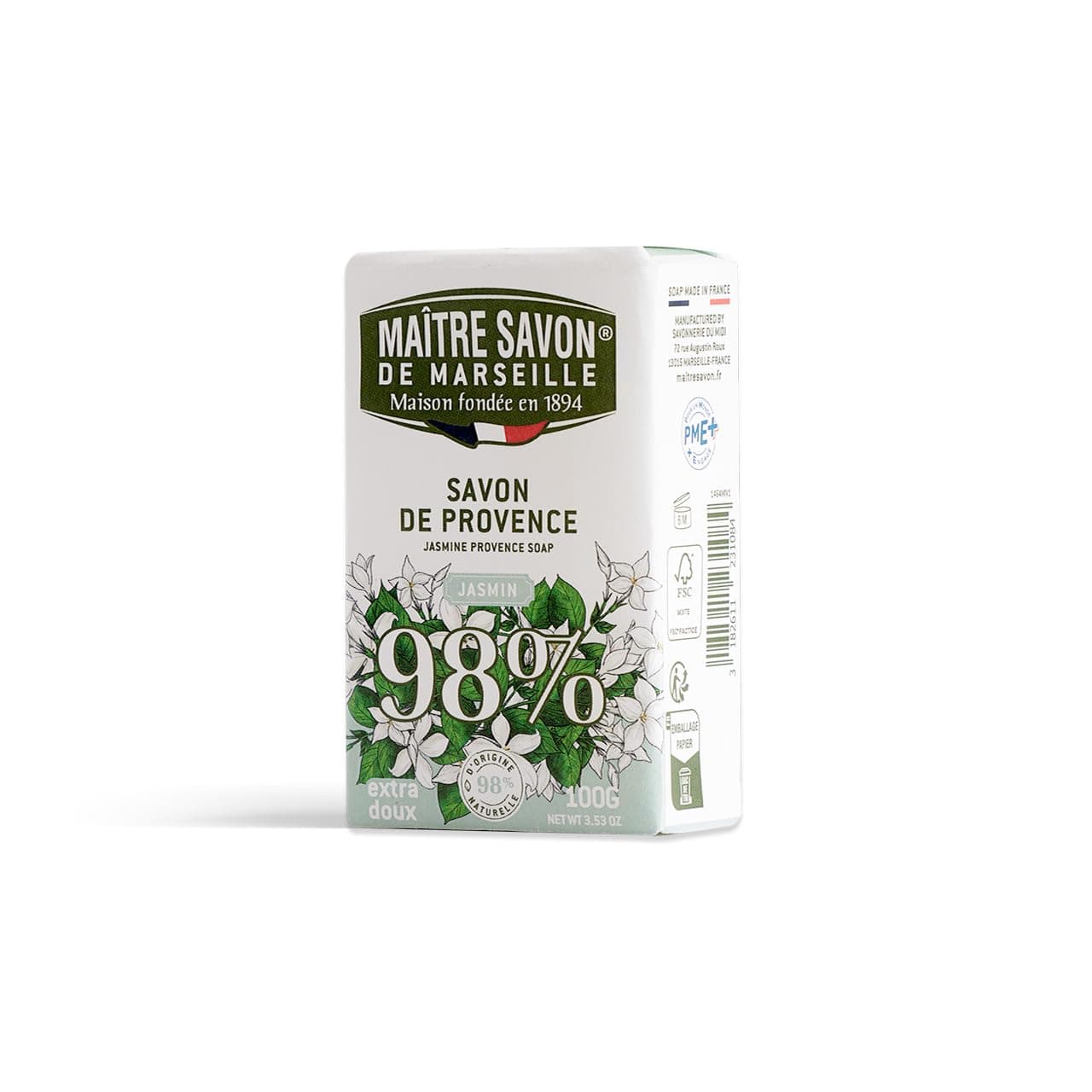 Provence Soap Bar - Jasmine 100g (3.5 oz)