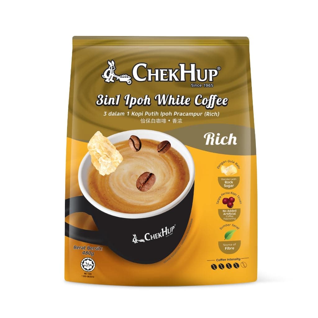 1 Pack ChekHup 3 In 1 Ipoh White Coffee KING By Chek Hup