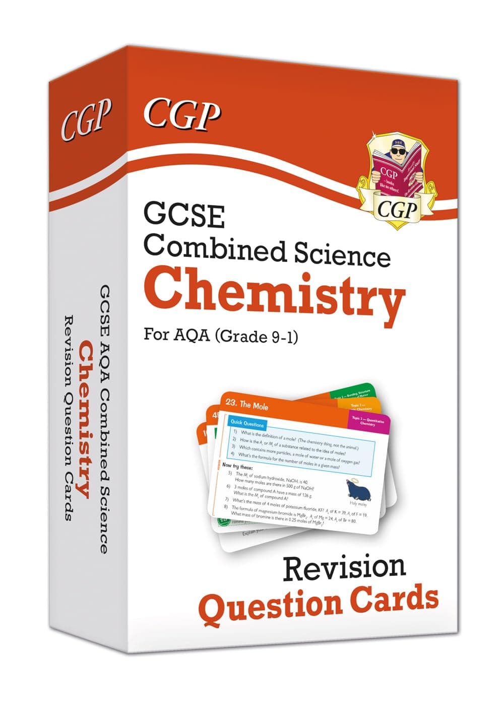 Coordination Group Publications Ltd (CGP) 9-1 GCSE Combined Science: Chemistry AQA Revision Question Cards