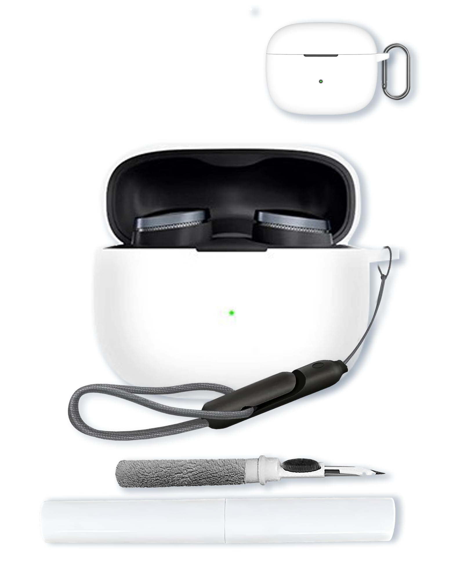 Case for Bowers & Wilkins Pi8 Wireless Earbuds,Soft Protective,Shockproof, BO...