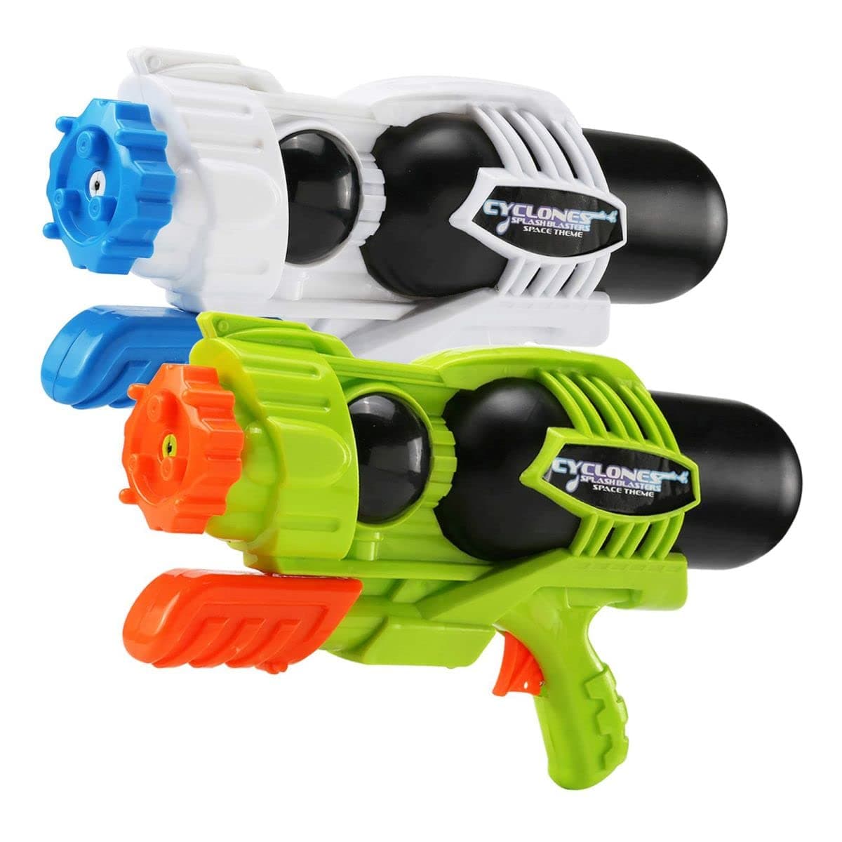 2 Pack Super Water Gun(No Leaking), High Capacity Water Shooter Soaker Blaster Squirt Toy for Swimming Pool Party Sand Beach Game Outdoor Summer Fight Activity for Child Kid boy and Girl