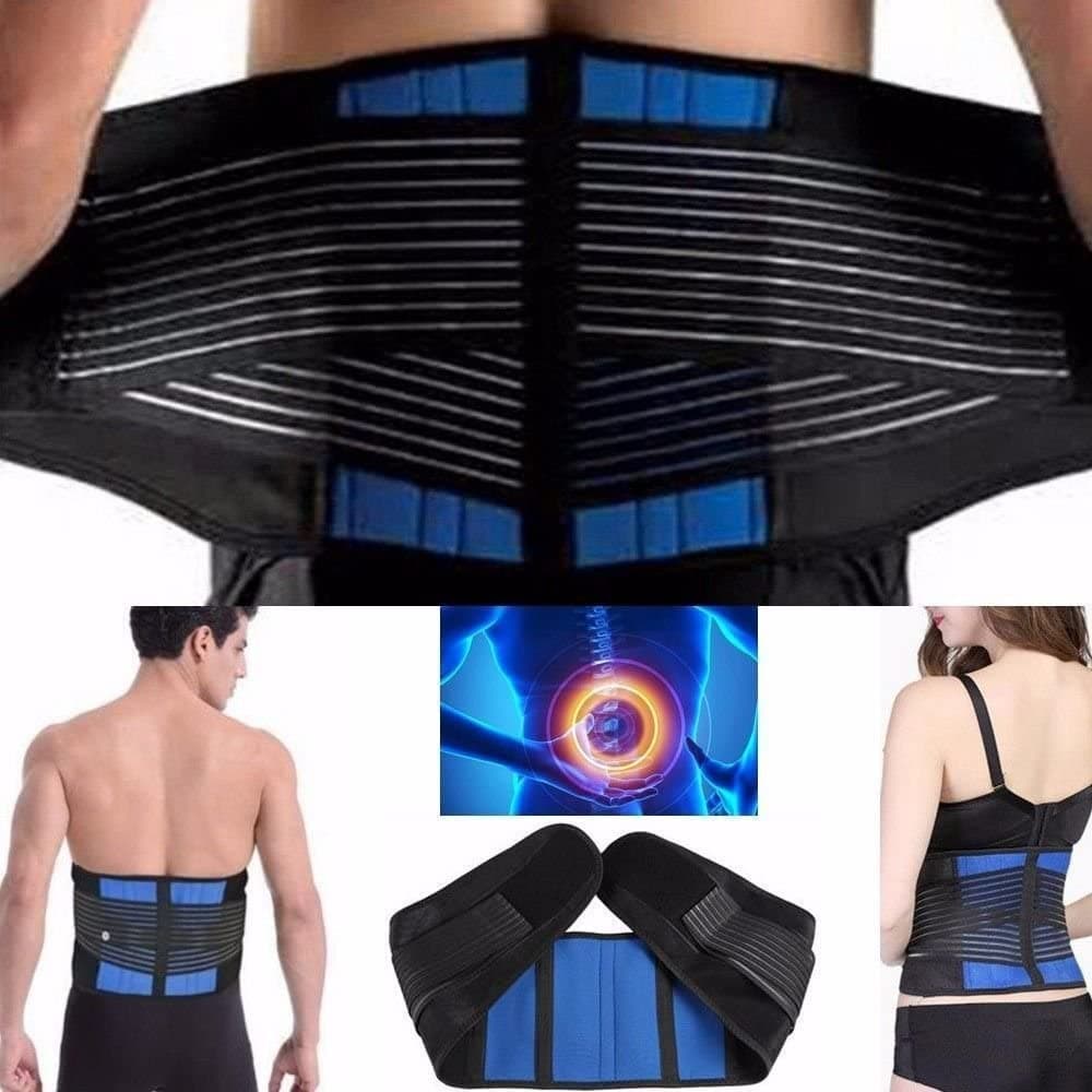 Back Support Belt Adjustable Brace Lower Lumbar Pain Relief for Men and Women - Orthopaedic Waist Compression Sciatica Nerve Scoliosis Disc XXXL