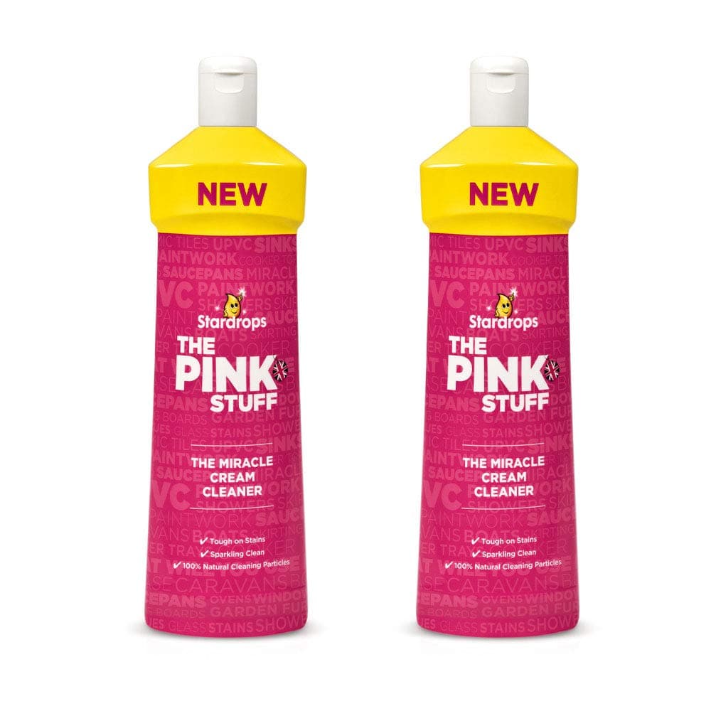 Stardrops The Pink Stuff The Miracle Multi Purpose Cream Cleaner 500ml (2 x 500ml)