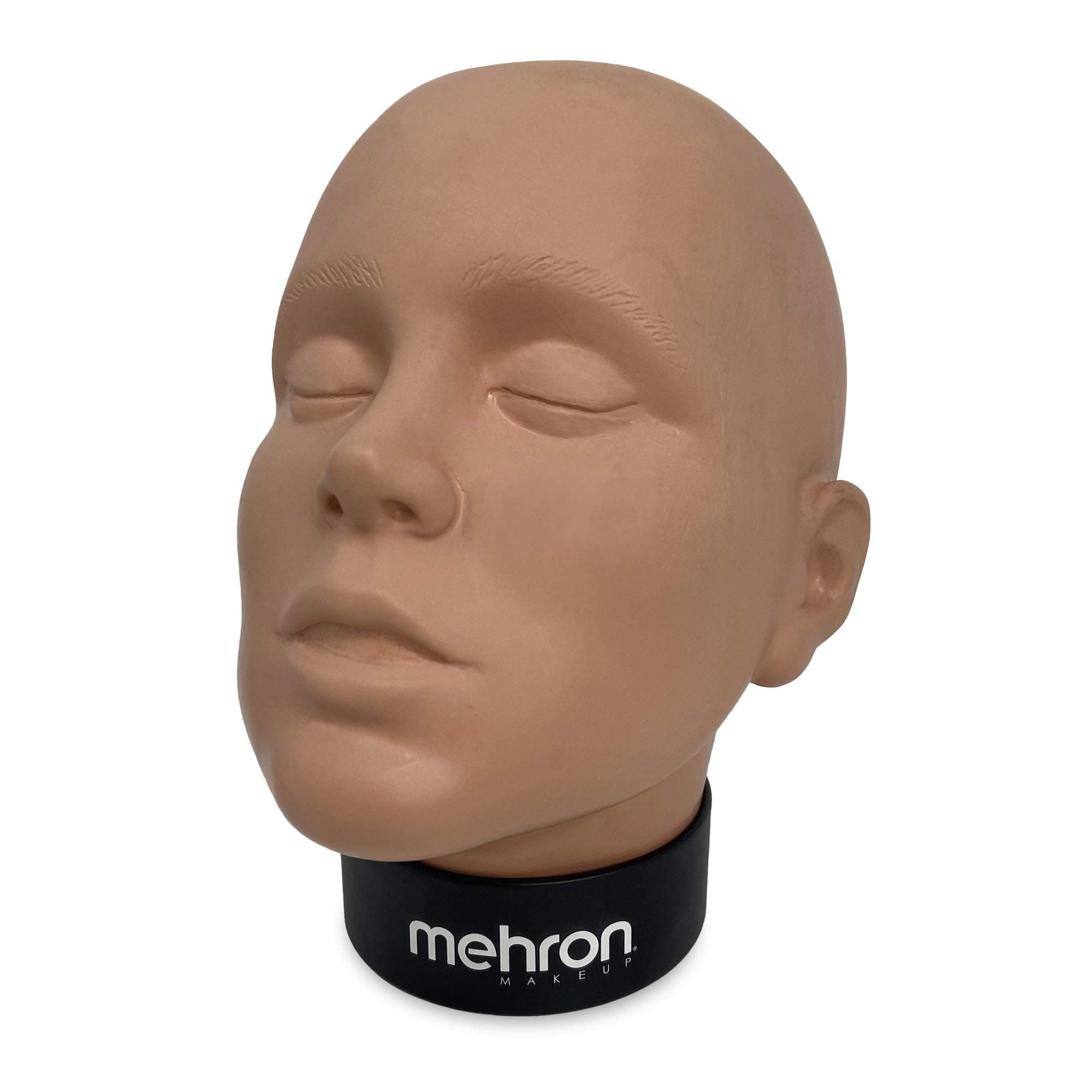 Mehron Makeup Practice Head | Mannequin Head for Makeup, Special FX, & Face Painting for Students