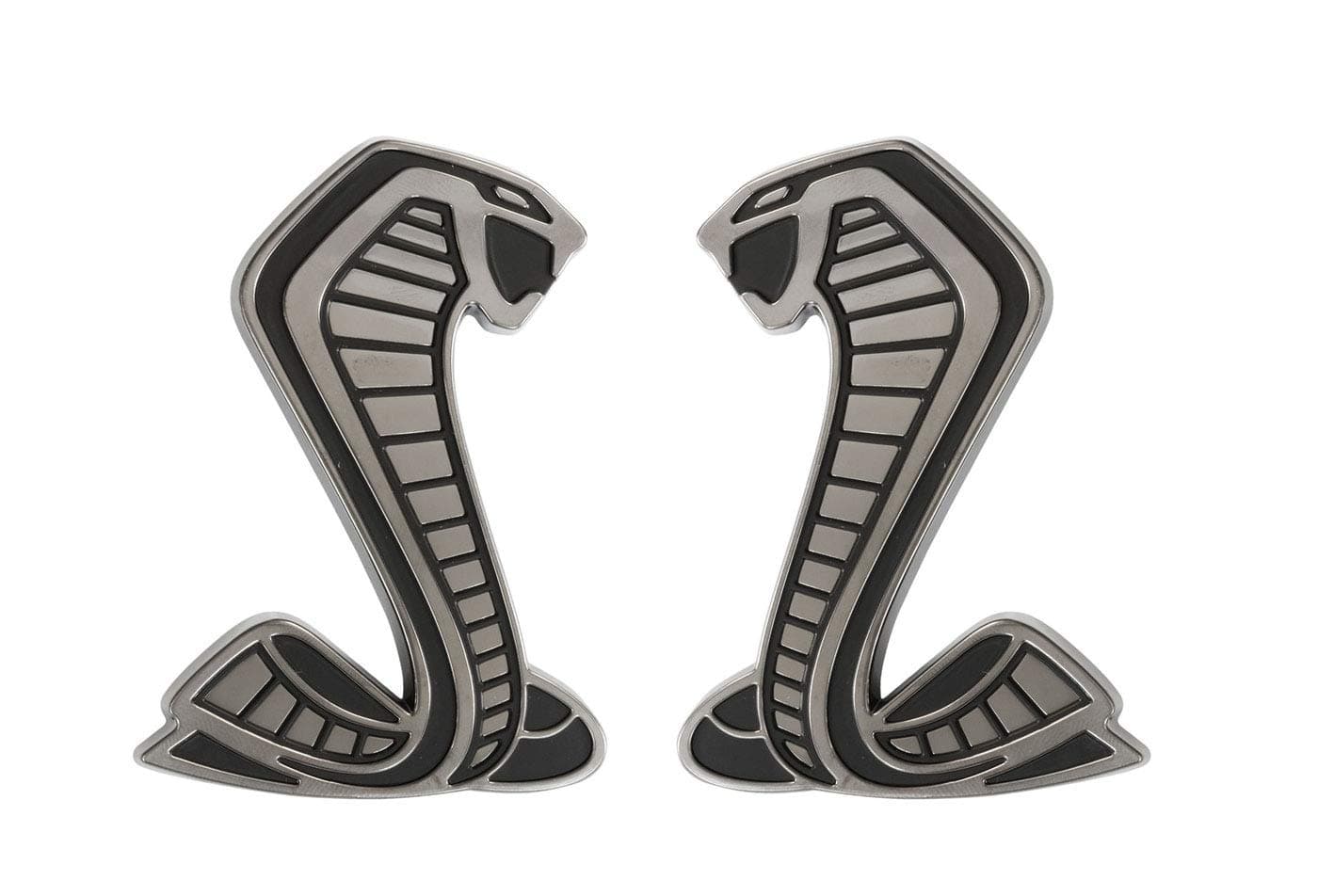 OEM Snake Fender Side Emblems Pair For 2020-2021 Ford Mustang Shelby GT500