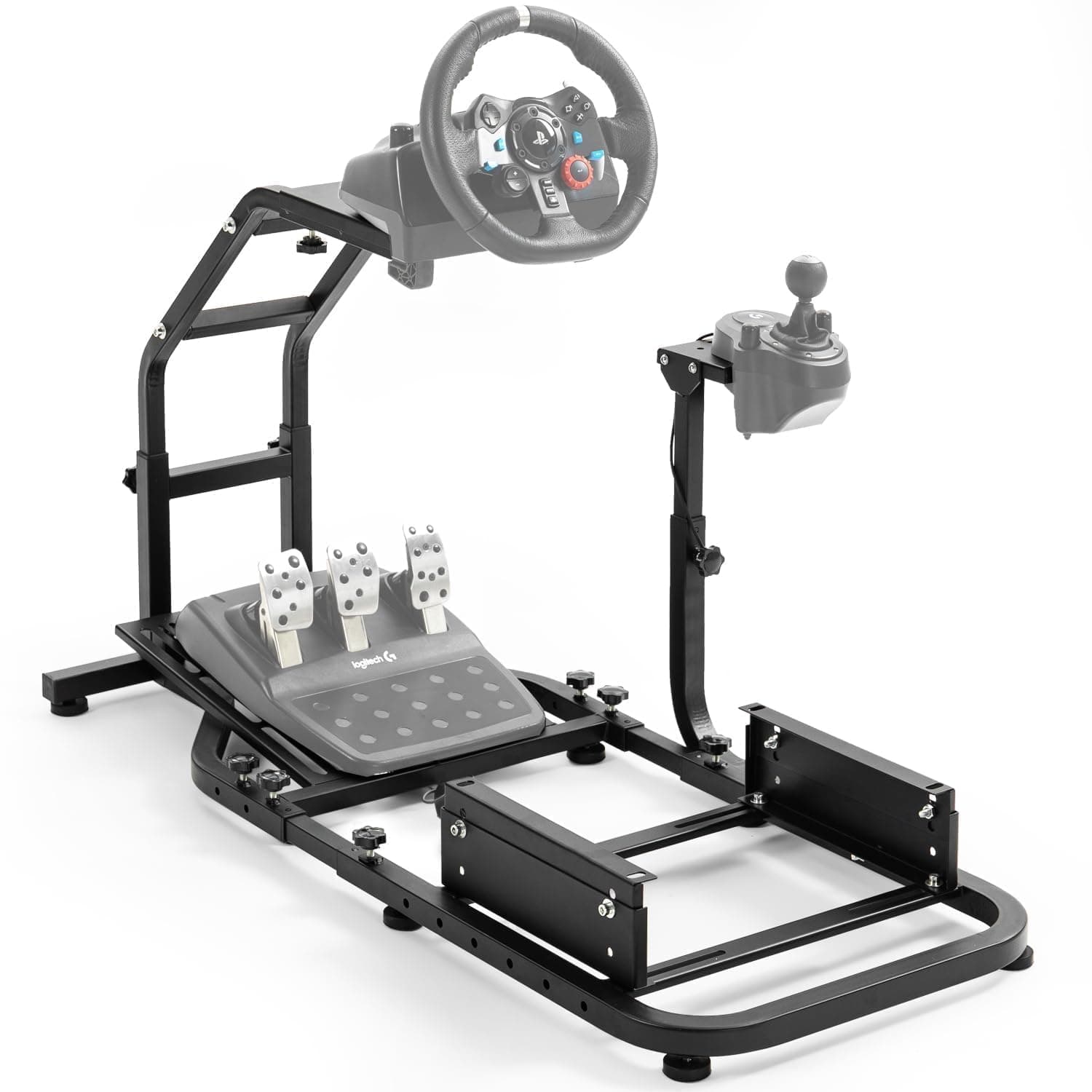 Racing simulator stand