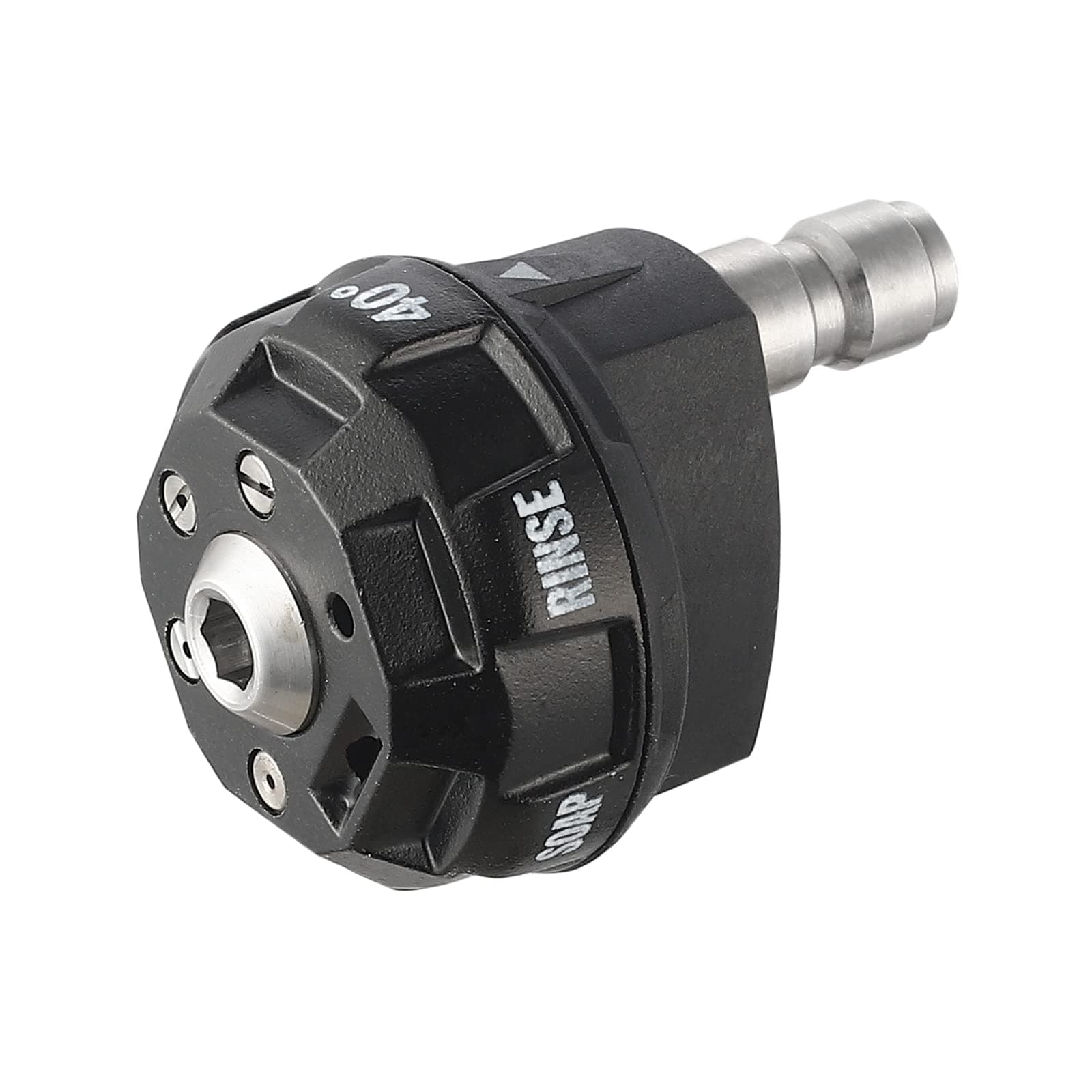 Meteor BlastPressure Washer Nozzle, 6-in-1 Quick Change over and Adjustable, Power Washer Tips Replacement with 1/4 inch Quick Connector, MAX 4000PSI for Pressure Washer