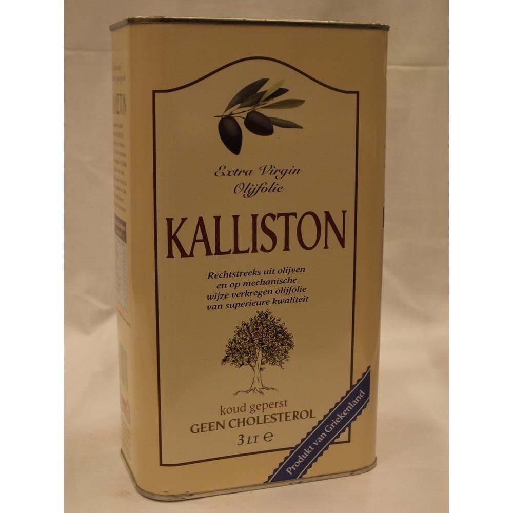 Kalliston - Olive Oil Extra Virgin -Can 3 LTR