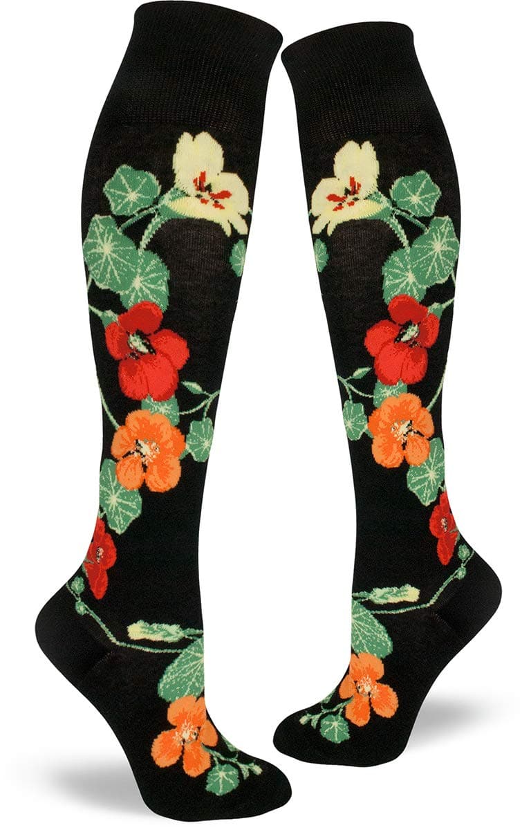 ModSocksWomen's Knee High Floral Socks