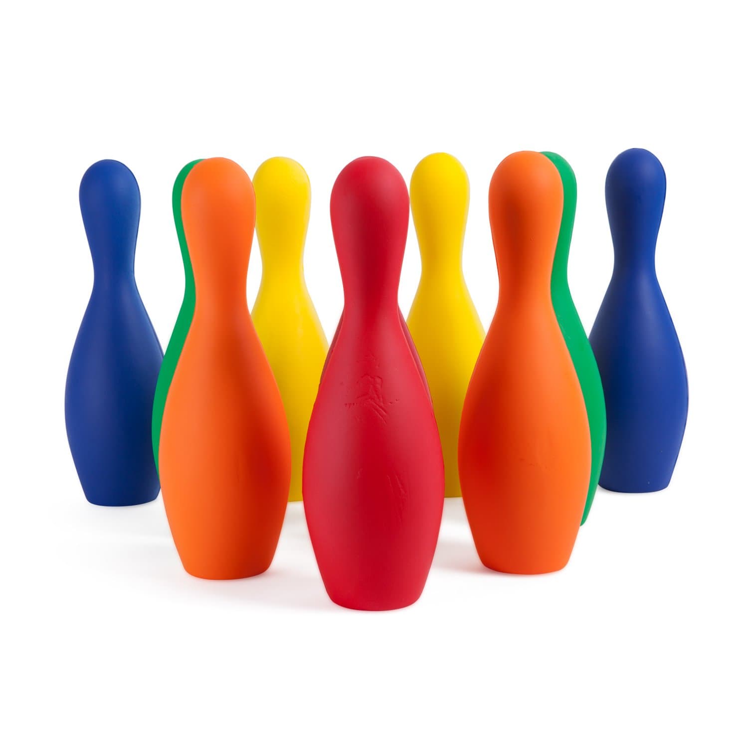 Champion Sports Weighted Foam Bowling Pin Set - Pins Only