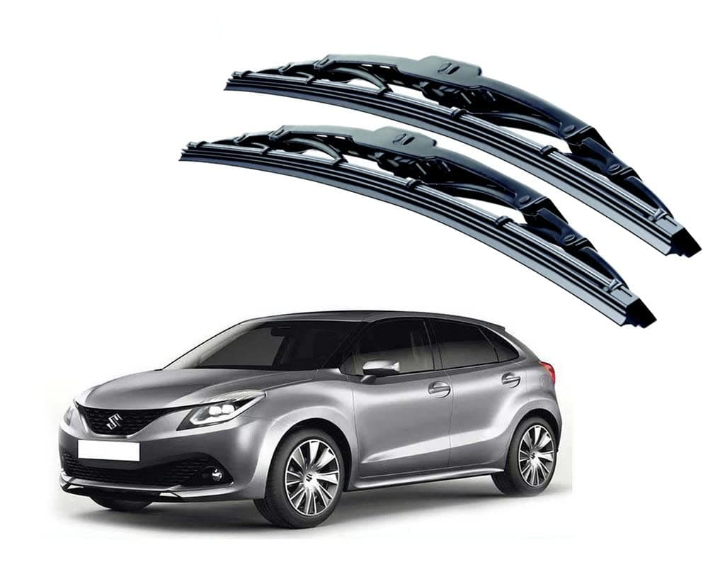 Auto E-Shopping Replacement Car Wiper Windshield Blades for Maruti Baleno Size 21 19 Set of 2 Pieces