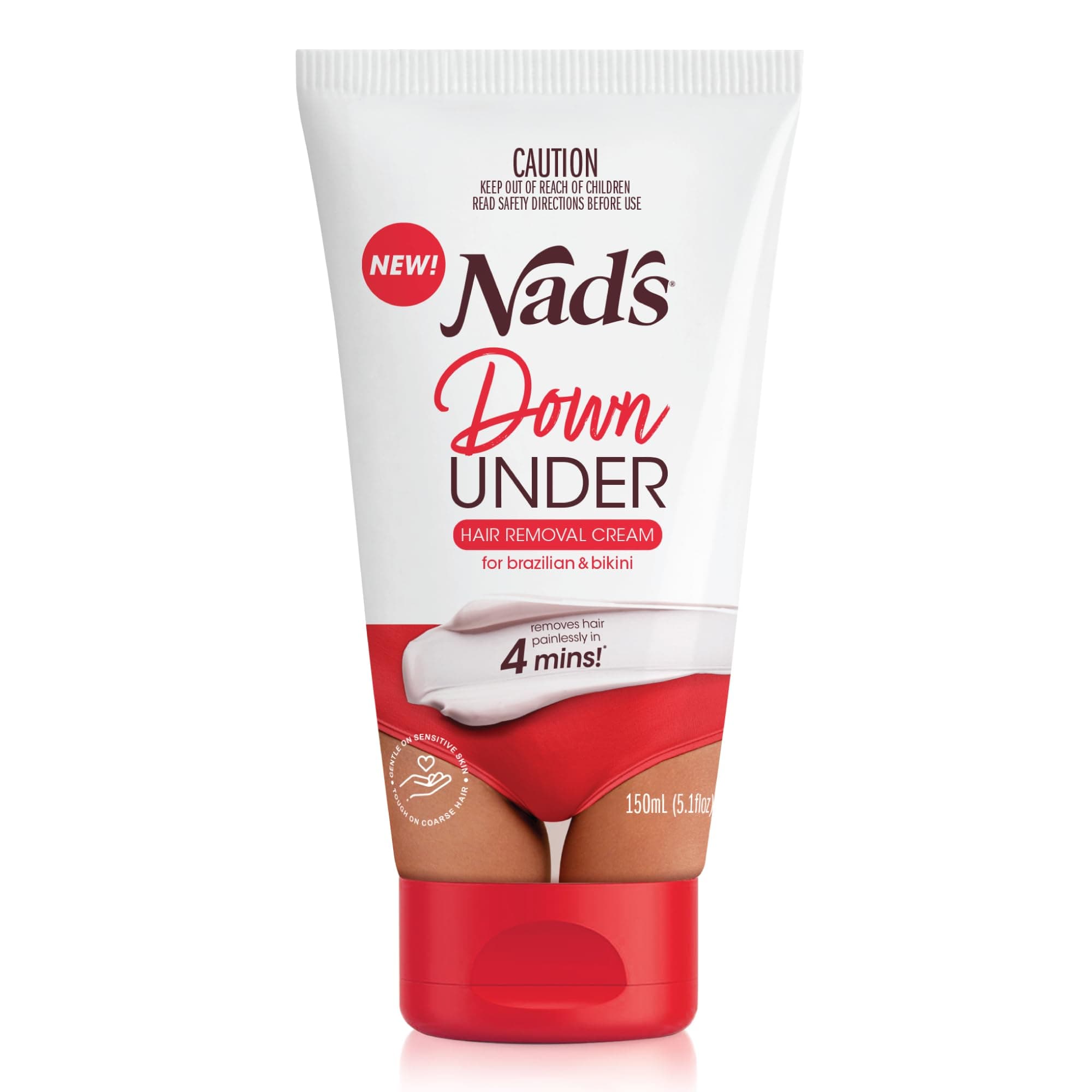 Down Under Cream for Women, Intimate Hair Removal Cream 150 ml