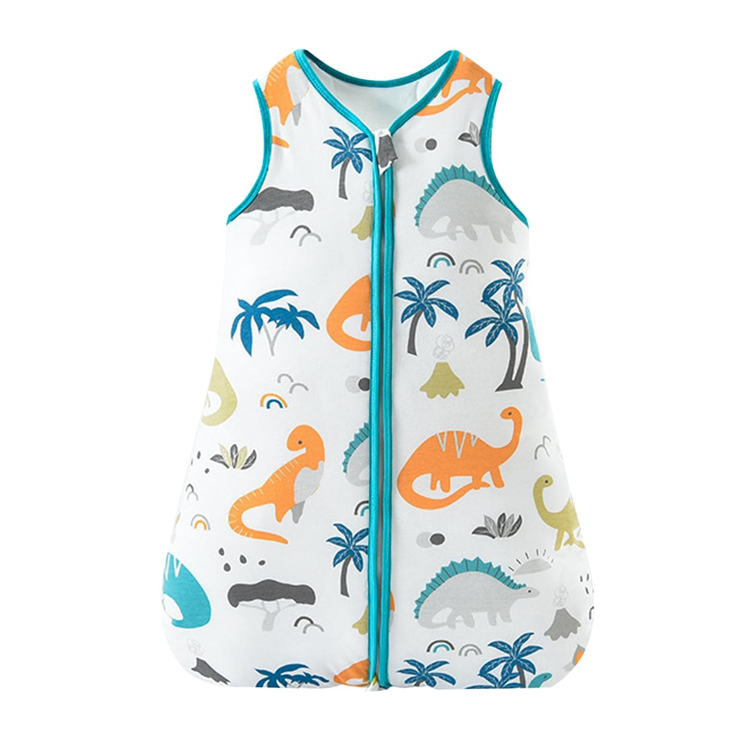 RESTCLOUD Sleeping Sack Baby Winter Wearable Blanket with 2-Way Zipper, Baby Wearable Sleeping Bag Sack 2.5 TOG Cotton (1-2 Years)