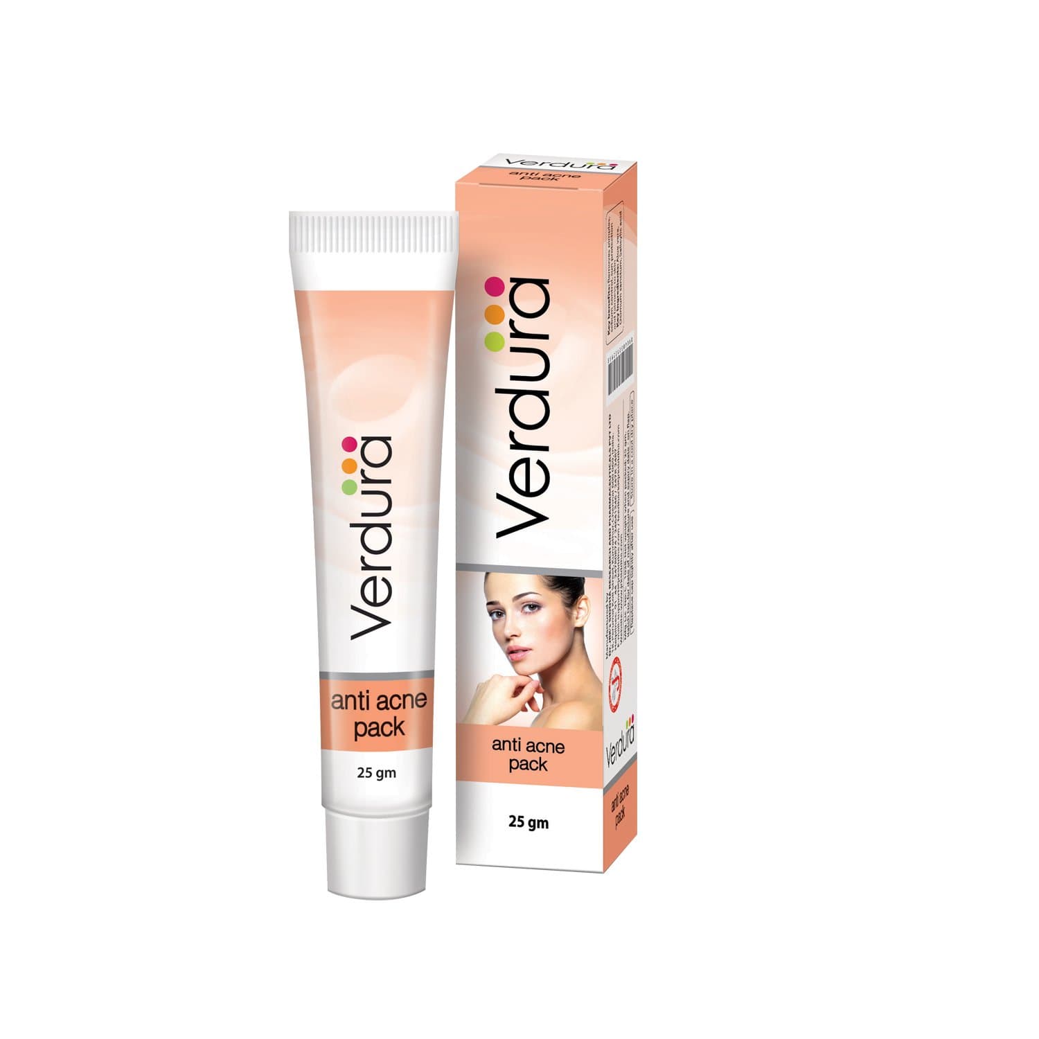 Verdura Anti Acne Pack, White, 25 g