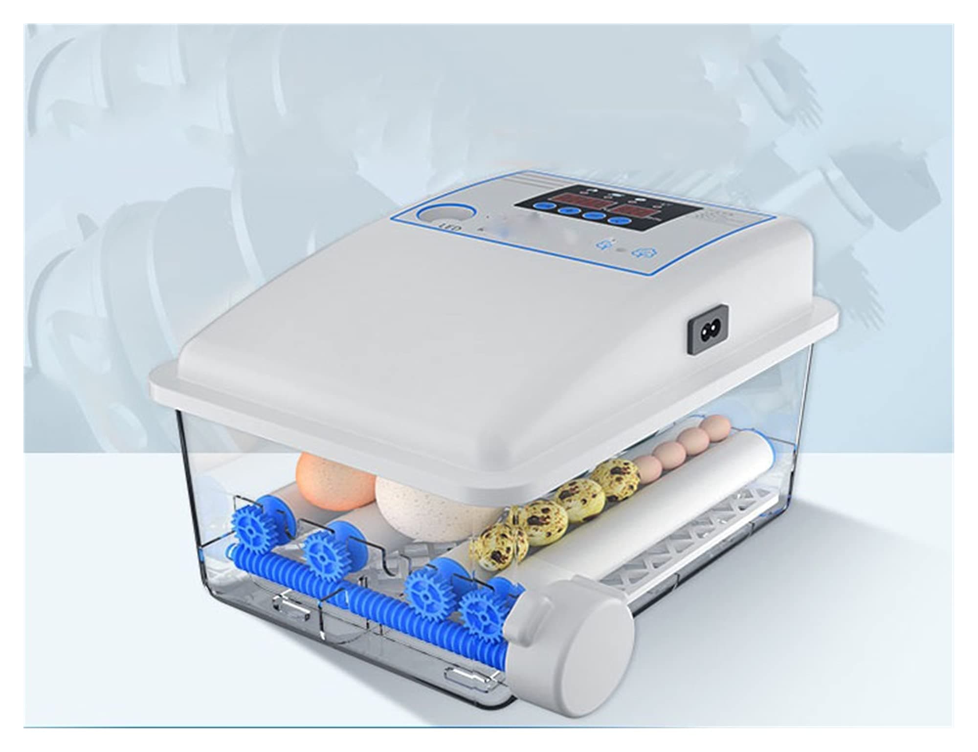 Incubator 64 Egg Incubator Fully Automatic Small Home Intelligent Incubator Egg Incubator Chicken, Duck And Goose Incubator Poultry, Pigeons,Game Bird Egg Handling Supplies