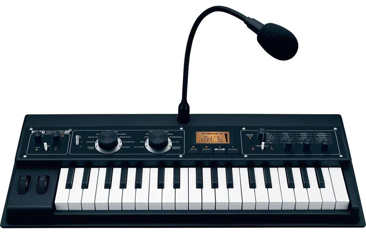 MICROKorg -XL-PLUS 37 Key Synthesizer/Vocoder - Black