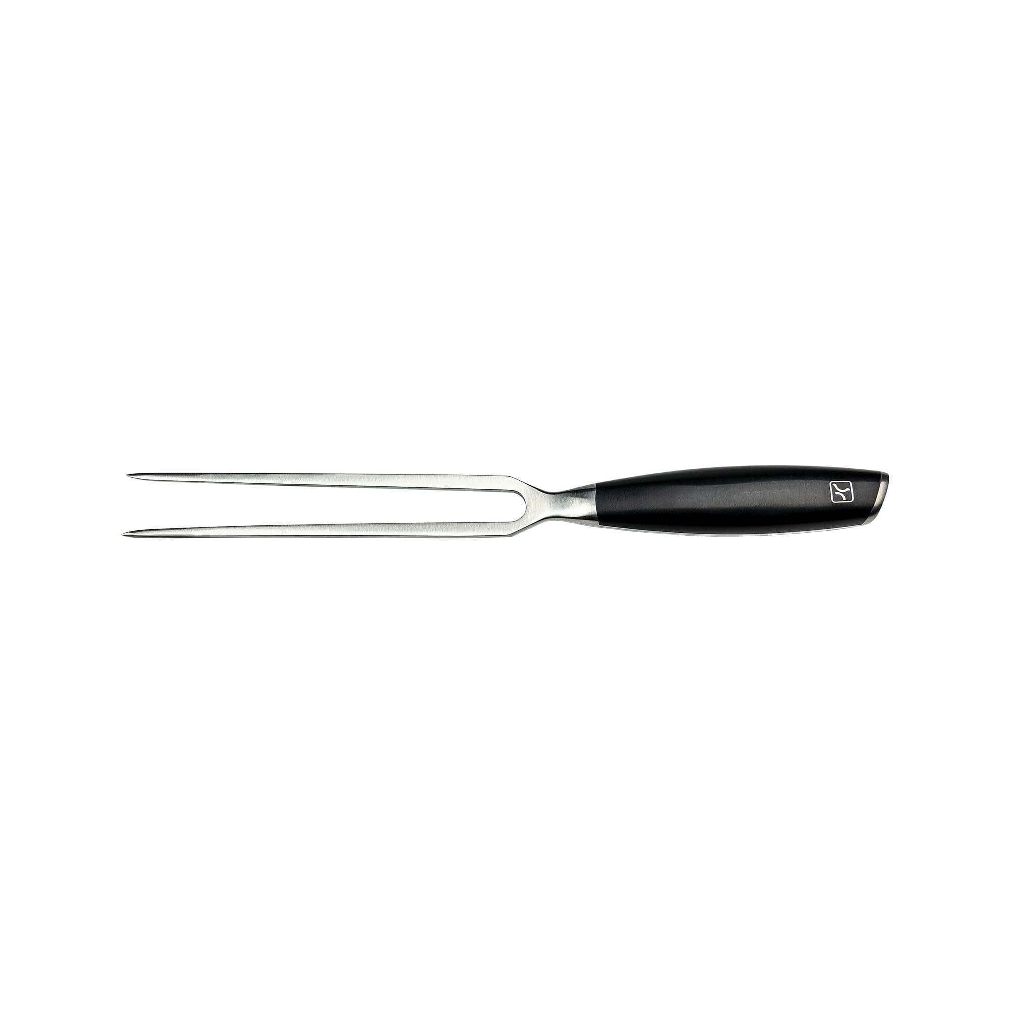 Rockingham Forge Equilibrium 16 cm Carving Fork with German Stainless Steel Blade and Black Handle