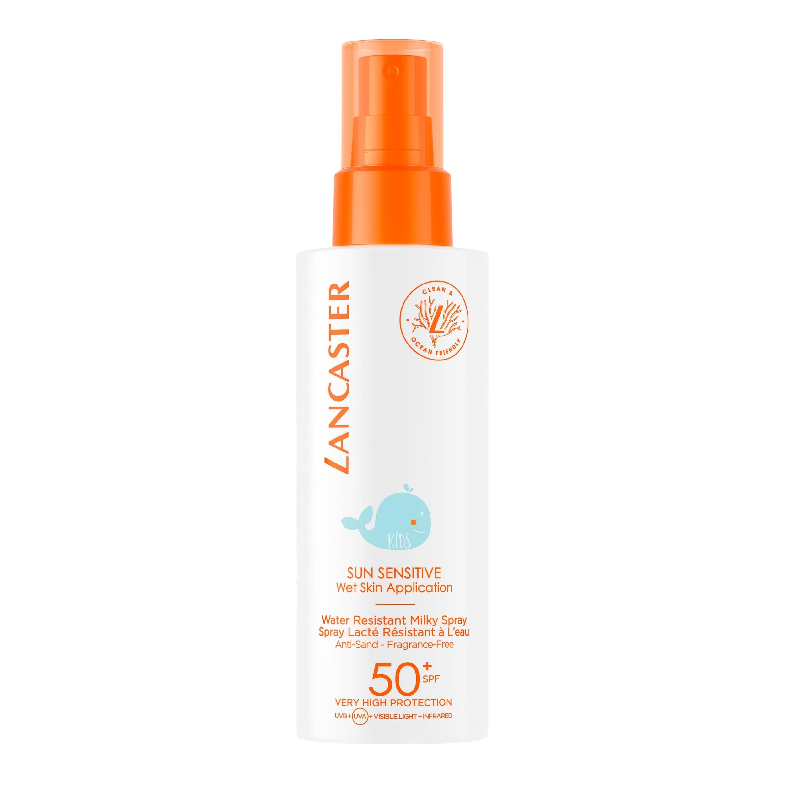 LancasterSun Sensitive Kids Milky Spray SPF50+ 150ML