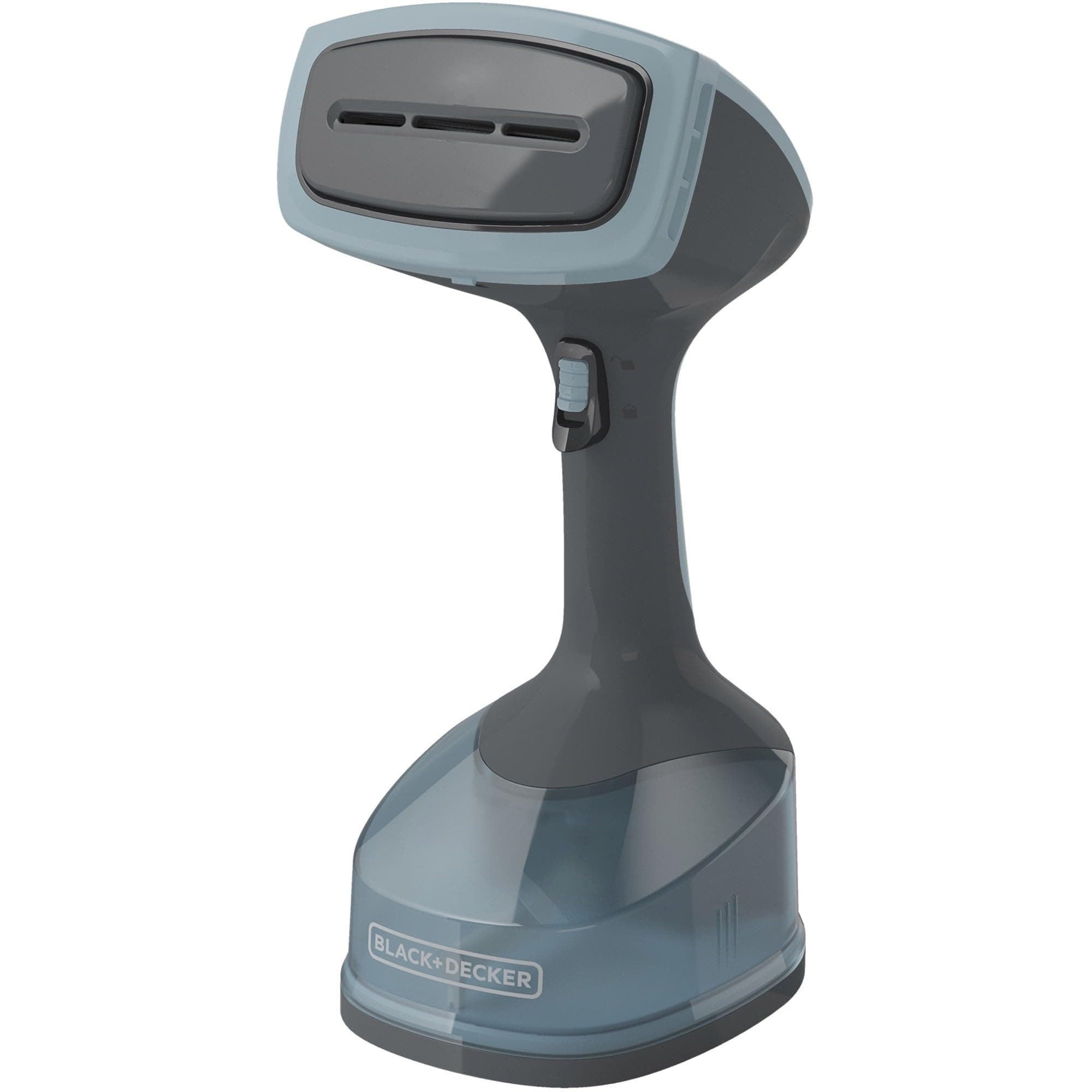 BLACK+DECKER Advanced Handheld Garment/Fabric Steamer with 3 Attachments, Gray/Blue, HGS200