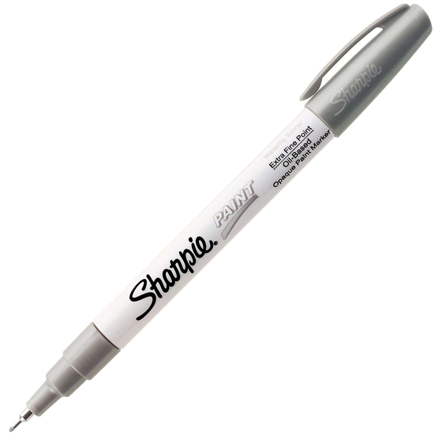 Sharpie - Paint Markers, Oil Base, Extra Fine, Silver, Sold as 1 Each, SAN 35533