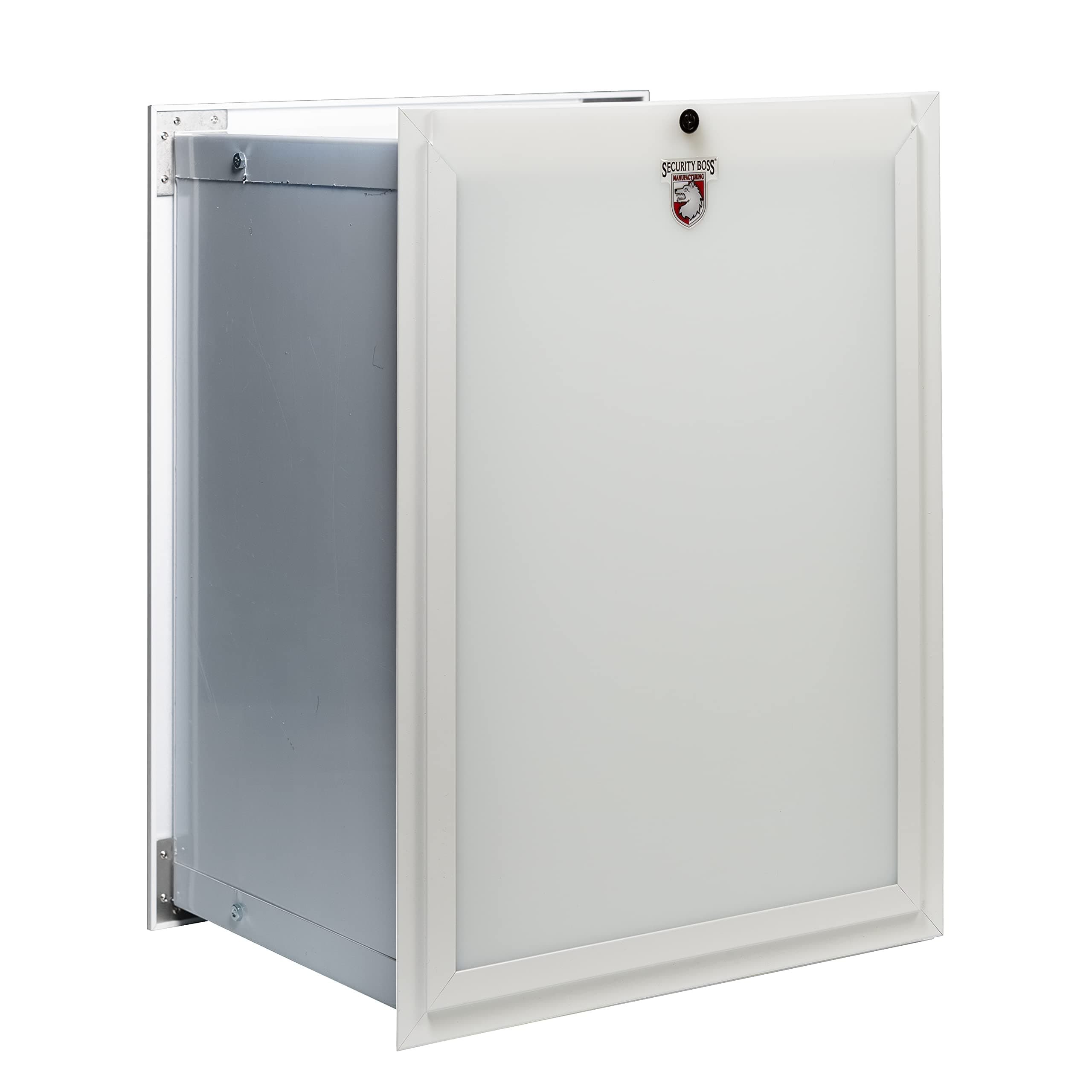 Security Boss Standard Wall Mounted Pet Door - Multiple Sizes, Custom Widths - Easy Wall Mount Installation - Durable Aluminum Frame - Weather-Tight Seal - Pet Door For Large Dogs and Small Cats Alike